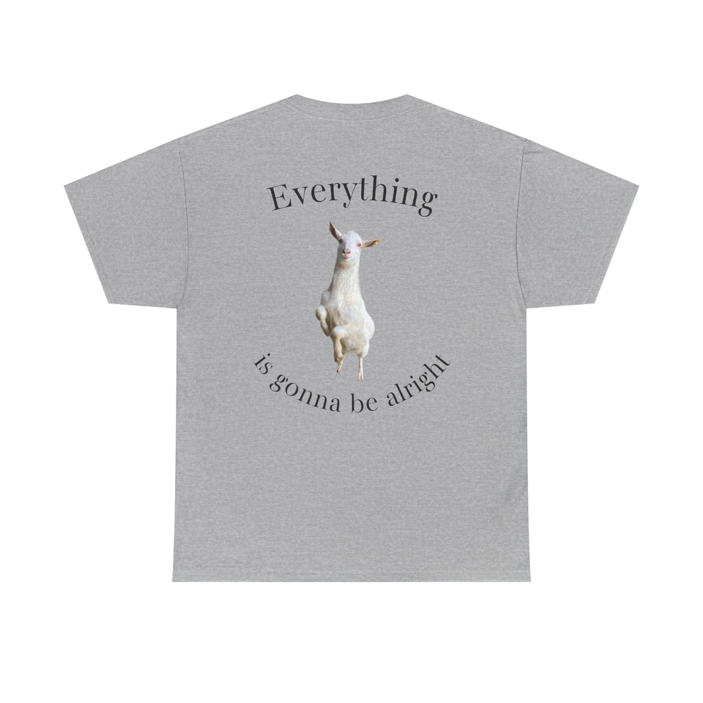 Don’t Worry Sheep Tee — "Everything is Gonna Be Alright" Relaxing Farm Animal T-Shirt