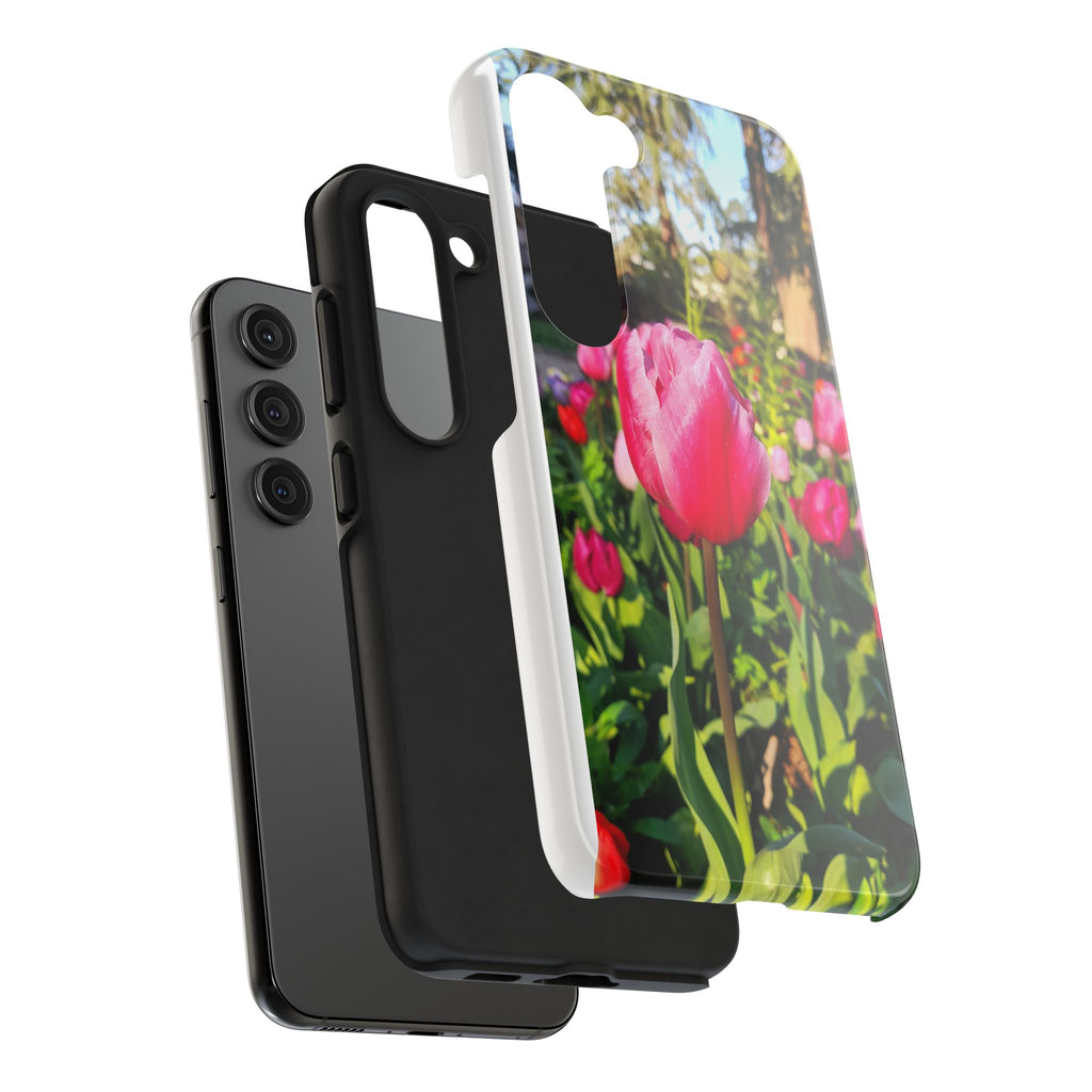 Floral Spring Tough Phone Case — Protective Phone Case with Spring Flowers