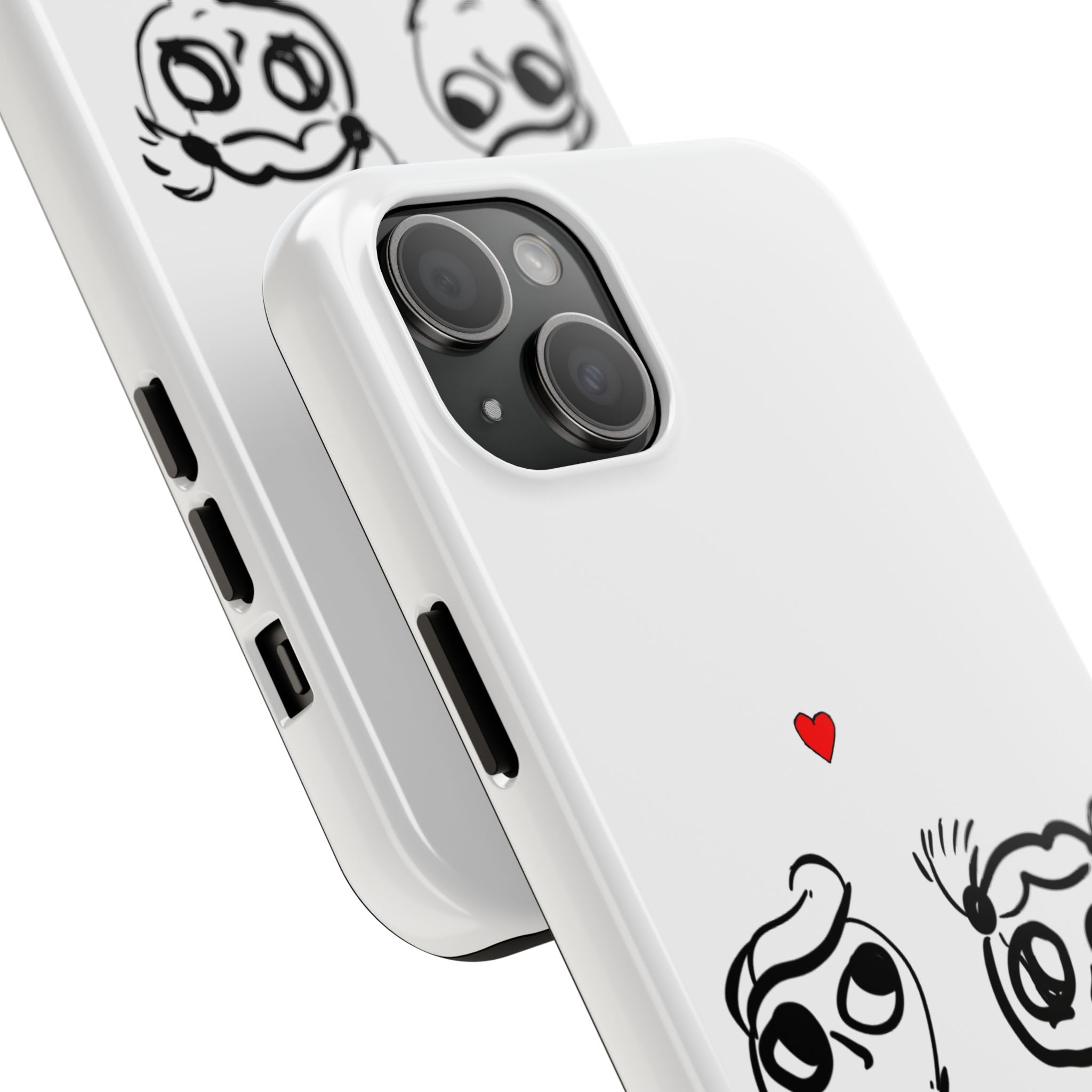 Cute Romantic Hand-Drawn Phone Case — 'Tough Phone Cases'