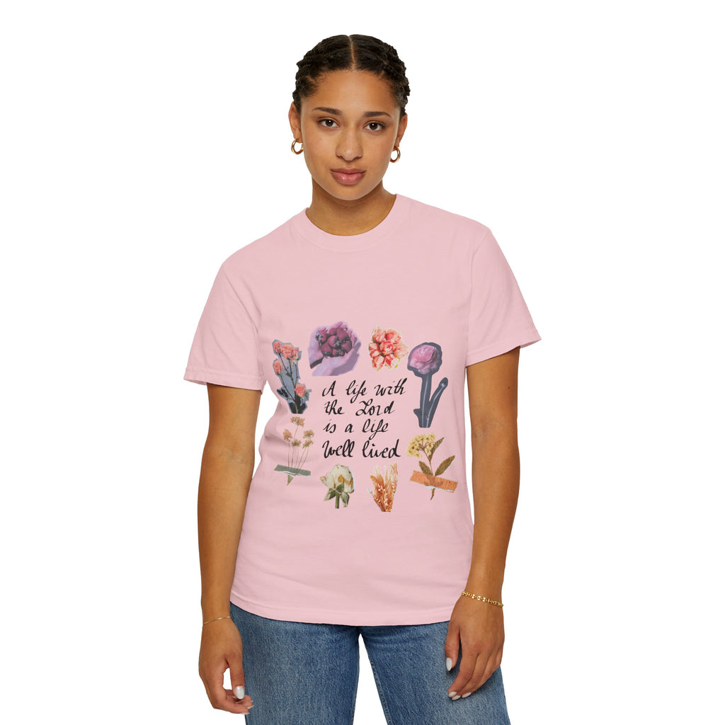 Christian Floral T-Shirt — Faith-Inspired Floral Tee