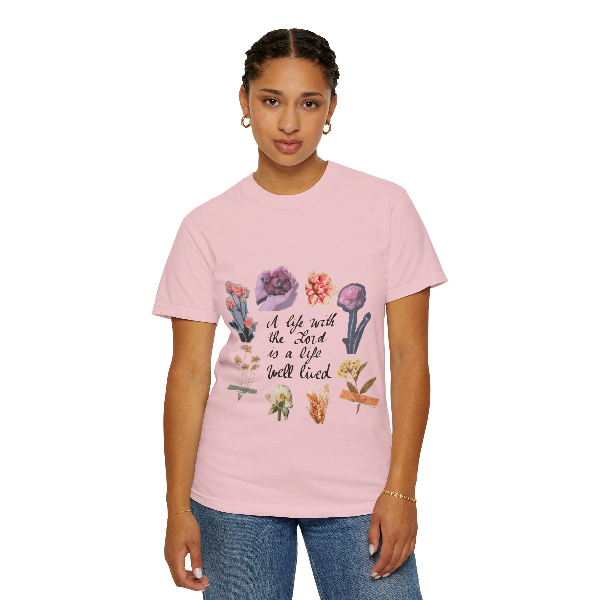 Christian Floral T-Shirt — Faith-Inspired Floral Tee