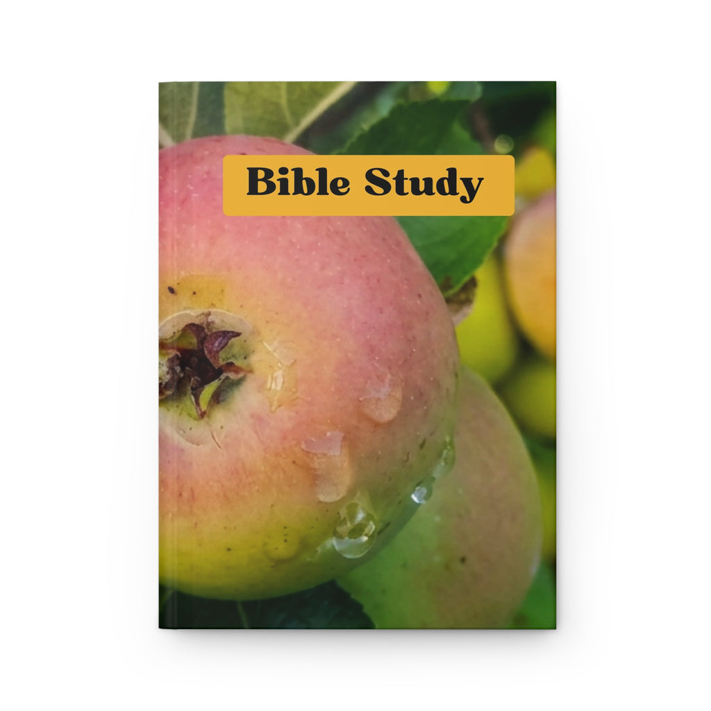 Bible Study Hardcover Journal — Apple Orchard Devotional Notebook