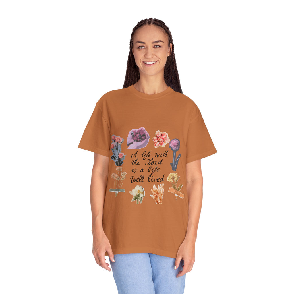 Christian Floral T-Shirt — Faith-Inspired Floral Tee