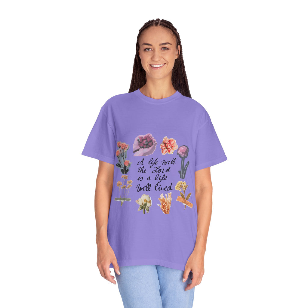 Christian Floral T-Shirt — Faith-Inspired Floral Tee