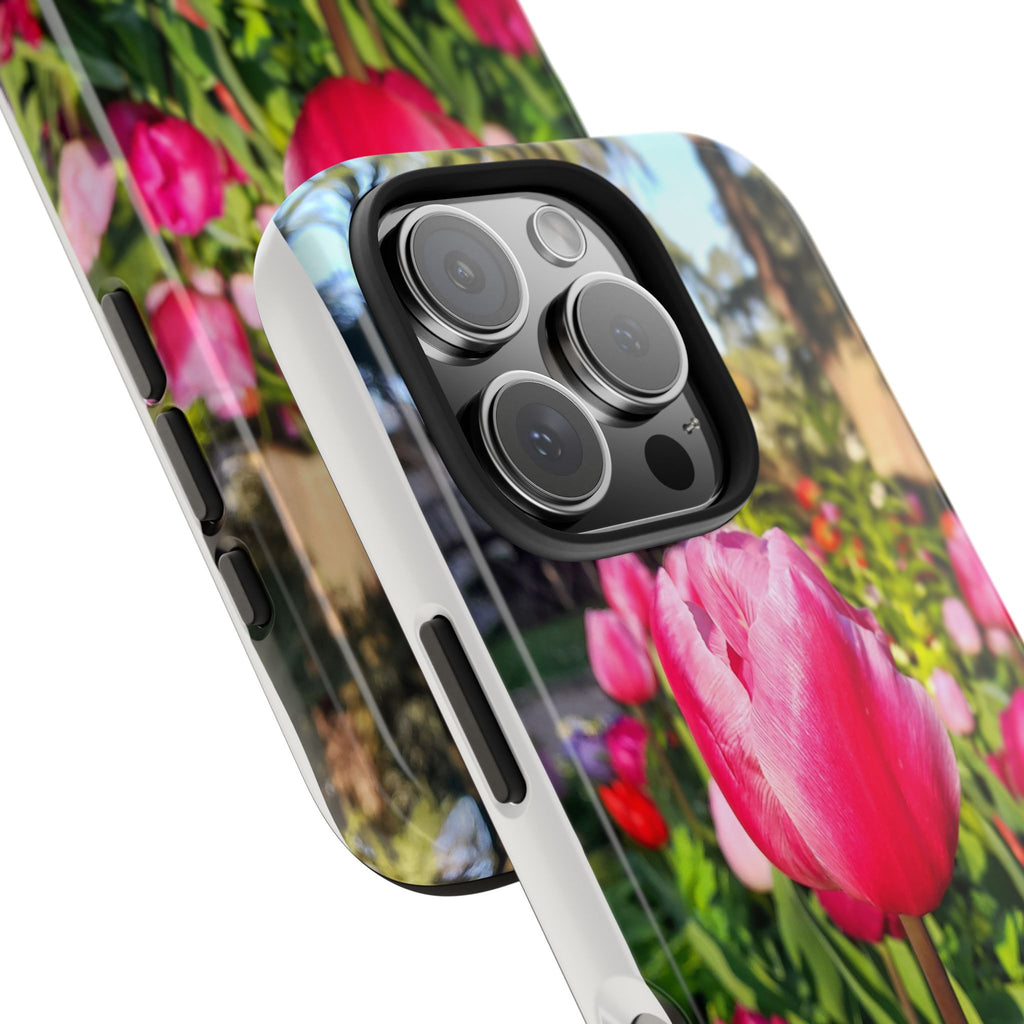Floral Spring Tough Phone Case — Protective Phone Case with Spring Flowers