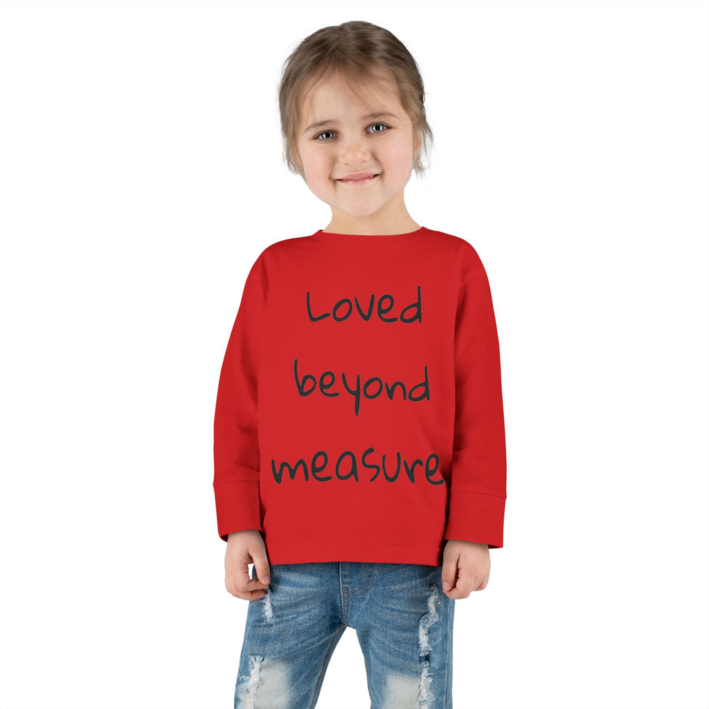 Christian Toddler Long Sleeve Tee — Gift for Christian Kids
