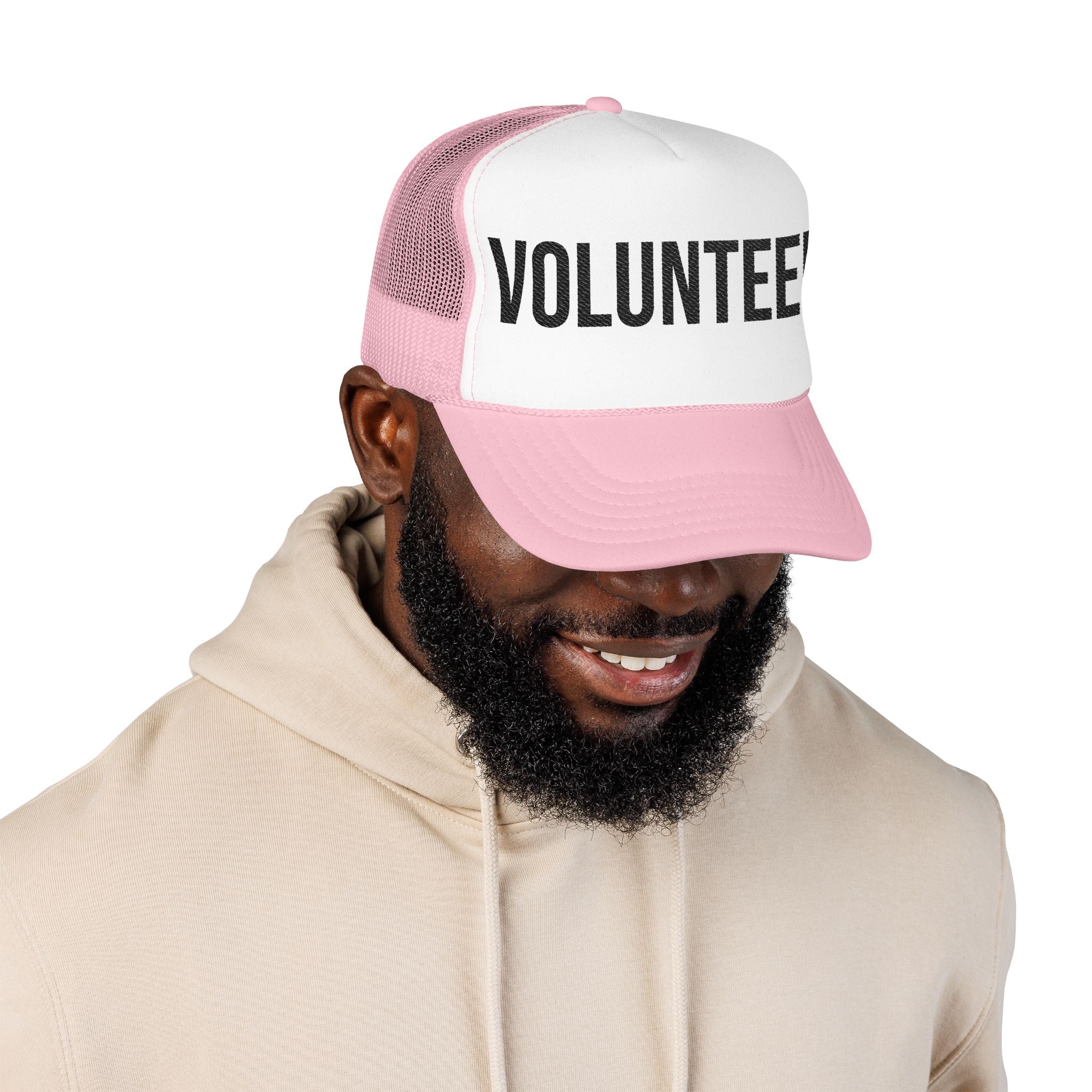 Embroidered Volunteer Foam Trucker Hat
