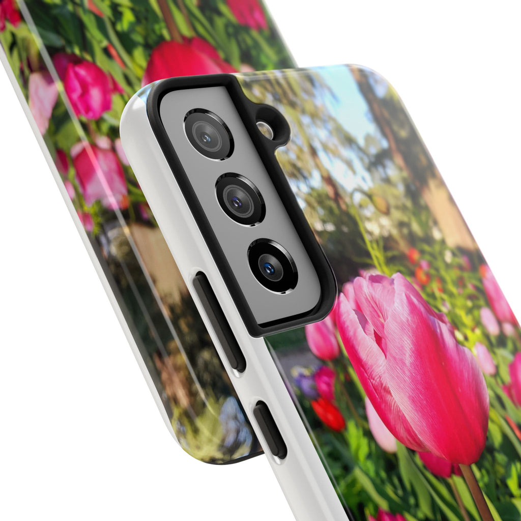 Floral Spring Tough Phone Case — Protective Phone Case with Spring Flowers