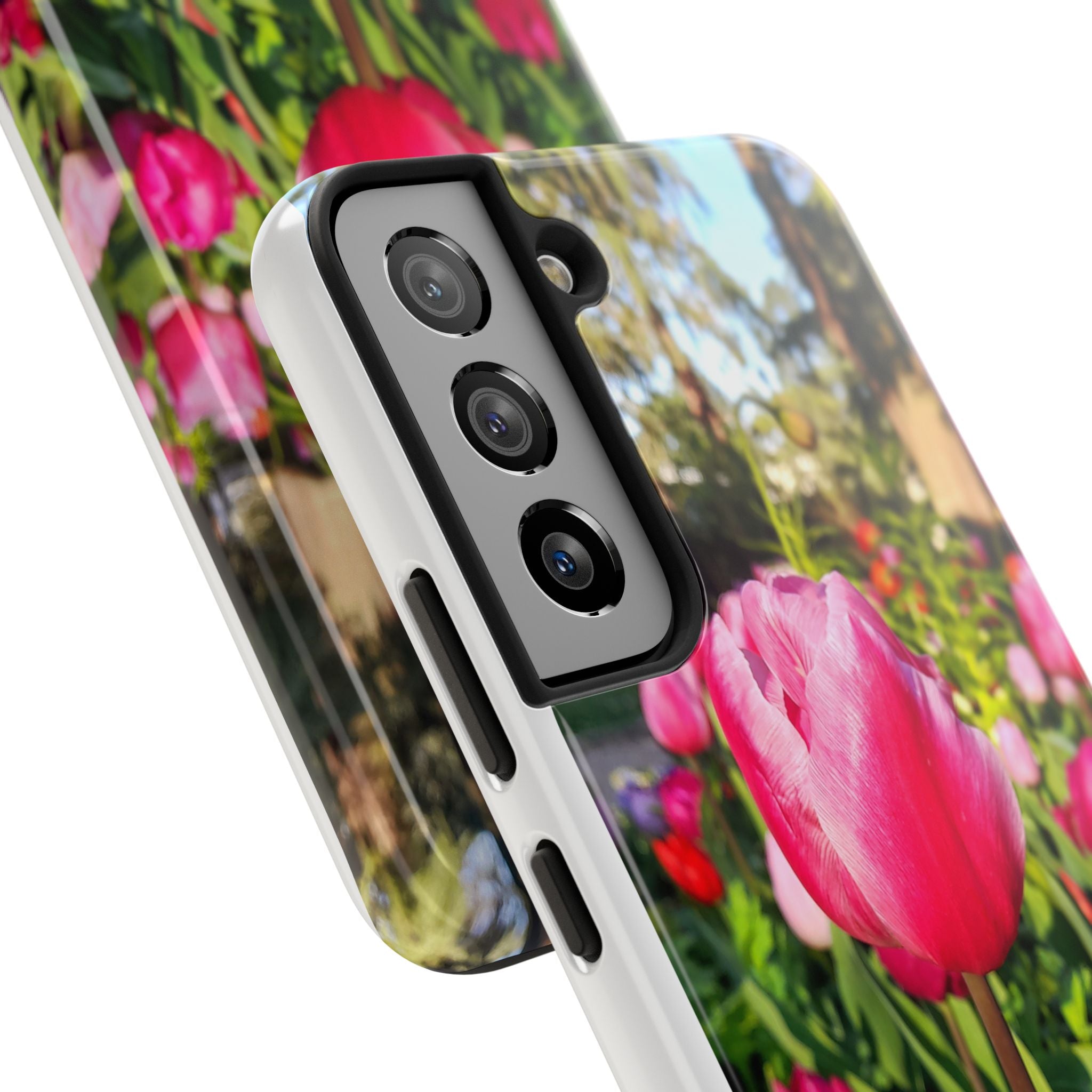 Floral Spring Tough Phone Case — Protective Phone Case with Spring Flowers