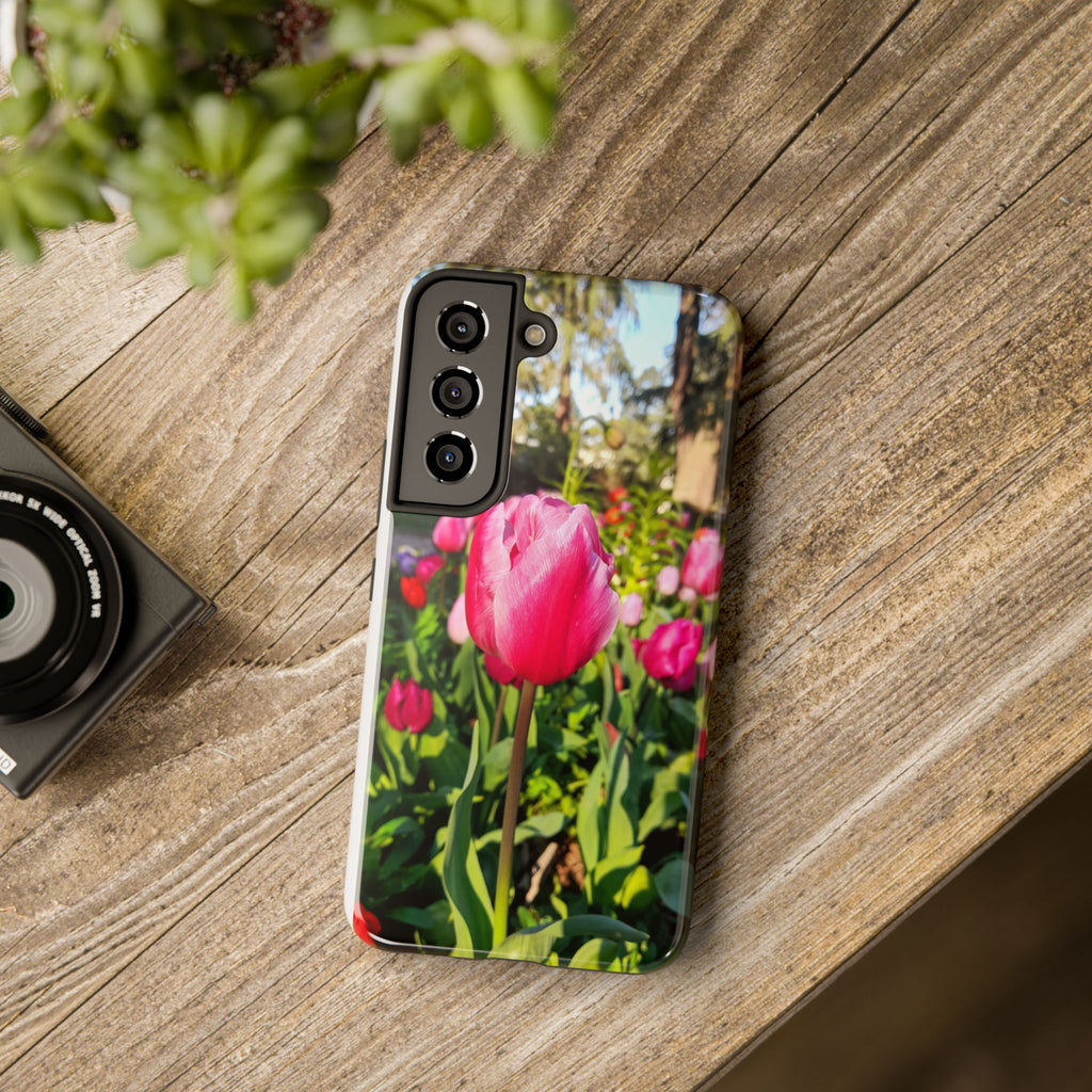Floral Spring Tough Phone Case — Protective Phone Case with Spring Flowers
