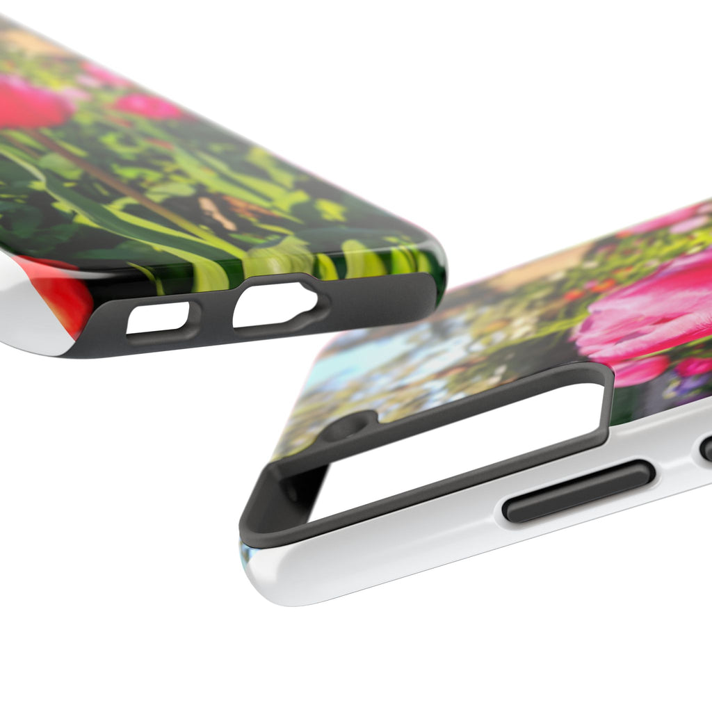 Floral Spring Tough Phone Case — Protective Phone Case with Spring Flowers