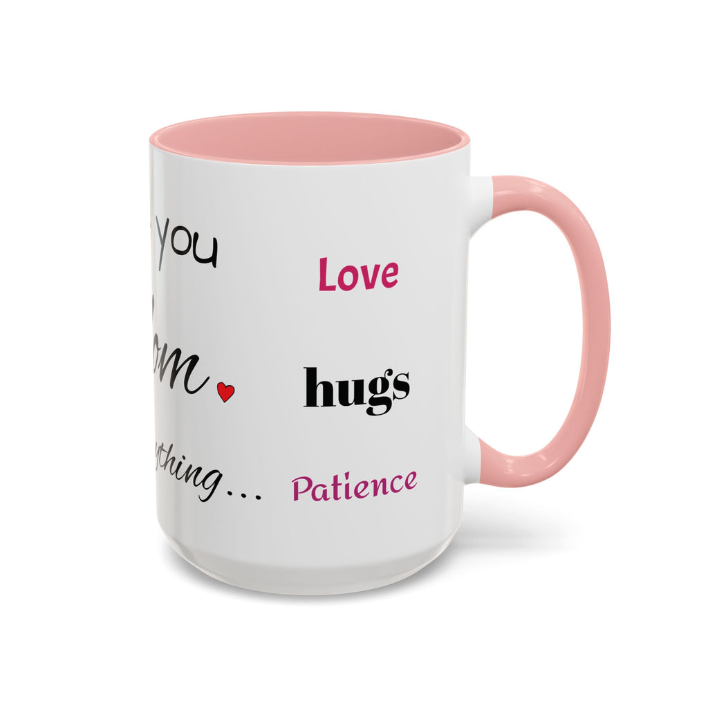 Thank You for Being My Mom - Accent Coffee Mug (11/15oz)