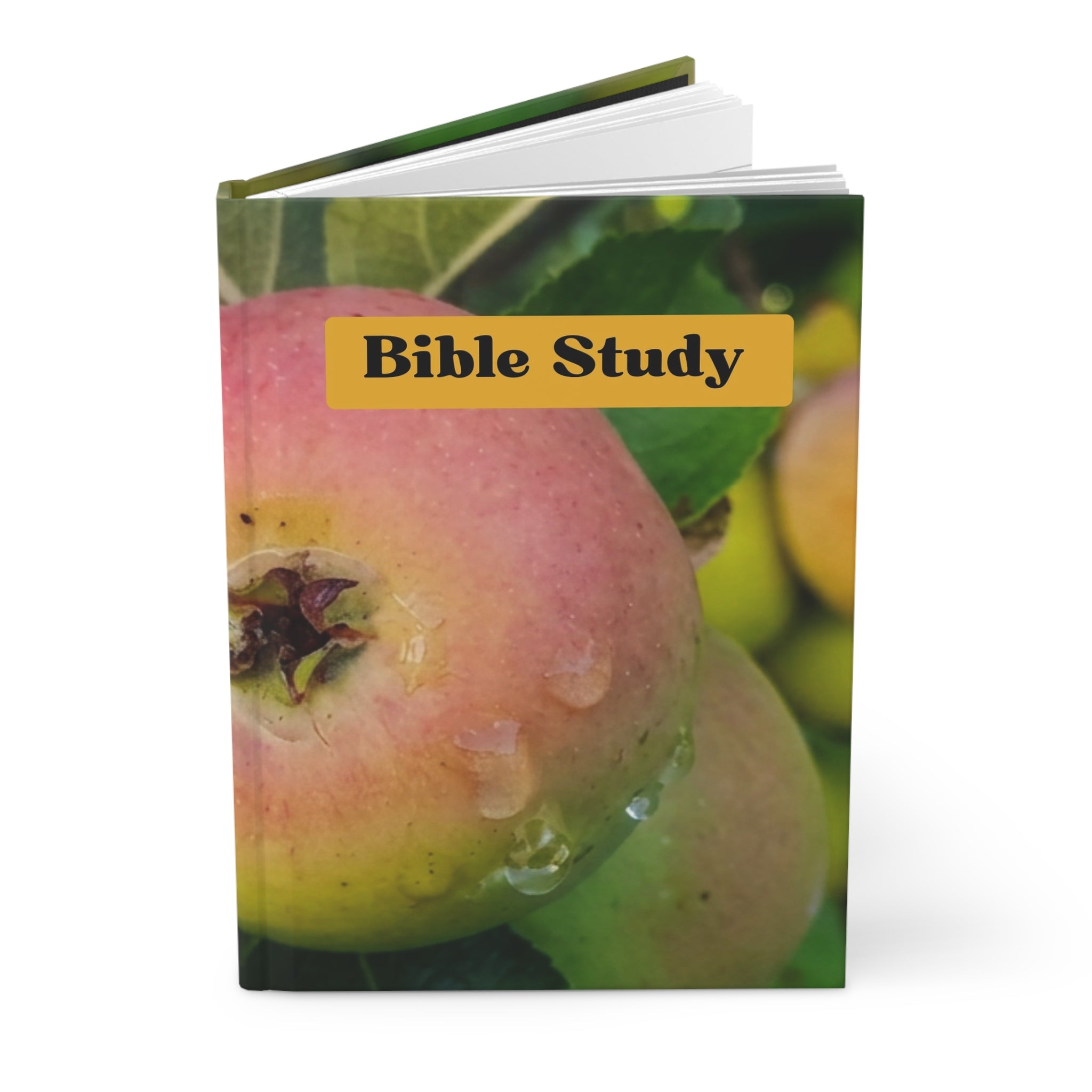 Bible Study Hardcover Journal — Apple Orchard Devotional Notebook