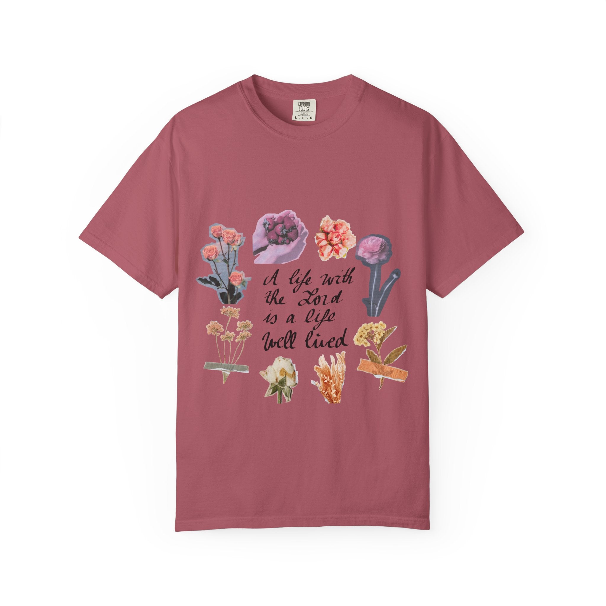 Christian Floral T-Shirt — Faith-Inspired Floral Tee