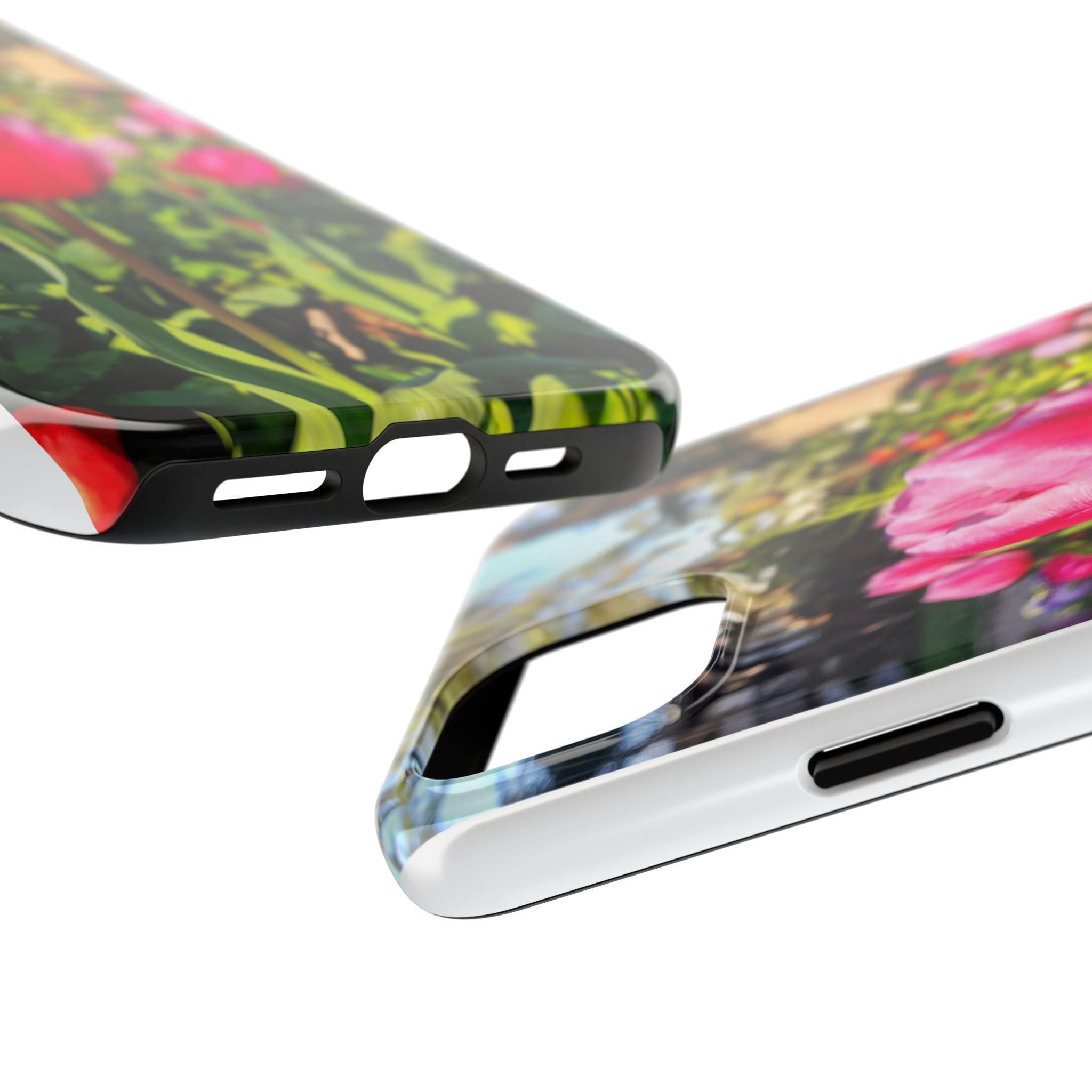 Floral Spring Tough Phone Case — Protective Phone Case with Spring Flowers