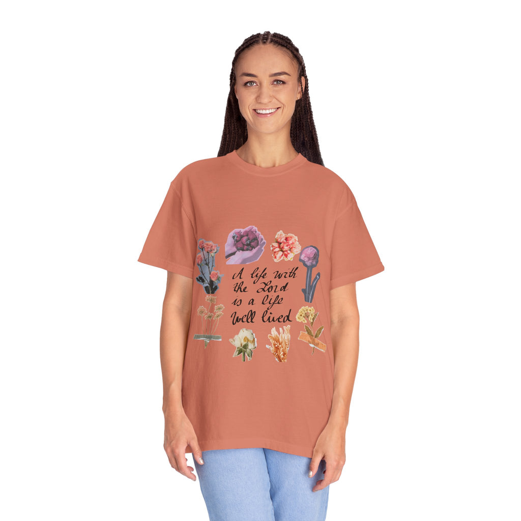 Christian Floral T-Shirt — Faith-Inspired Floral Tee