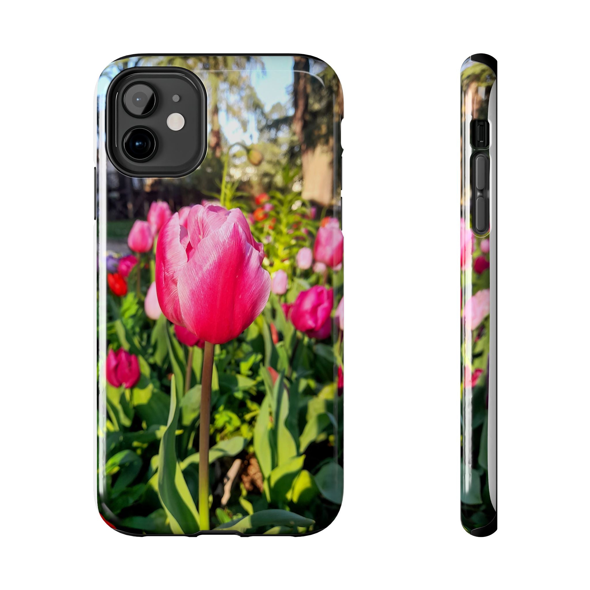 Floral Spring Tough Phone Case — Protective Phone Case with Spring Flowers