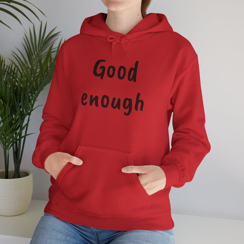 Non‑Perfectionist Motivational Hoodie — Inspirational Quote Sweatshirt