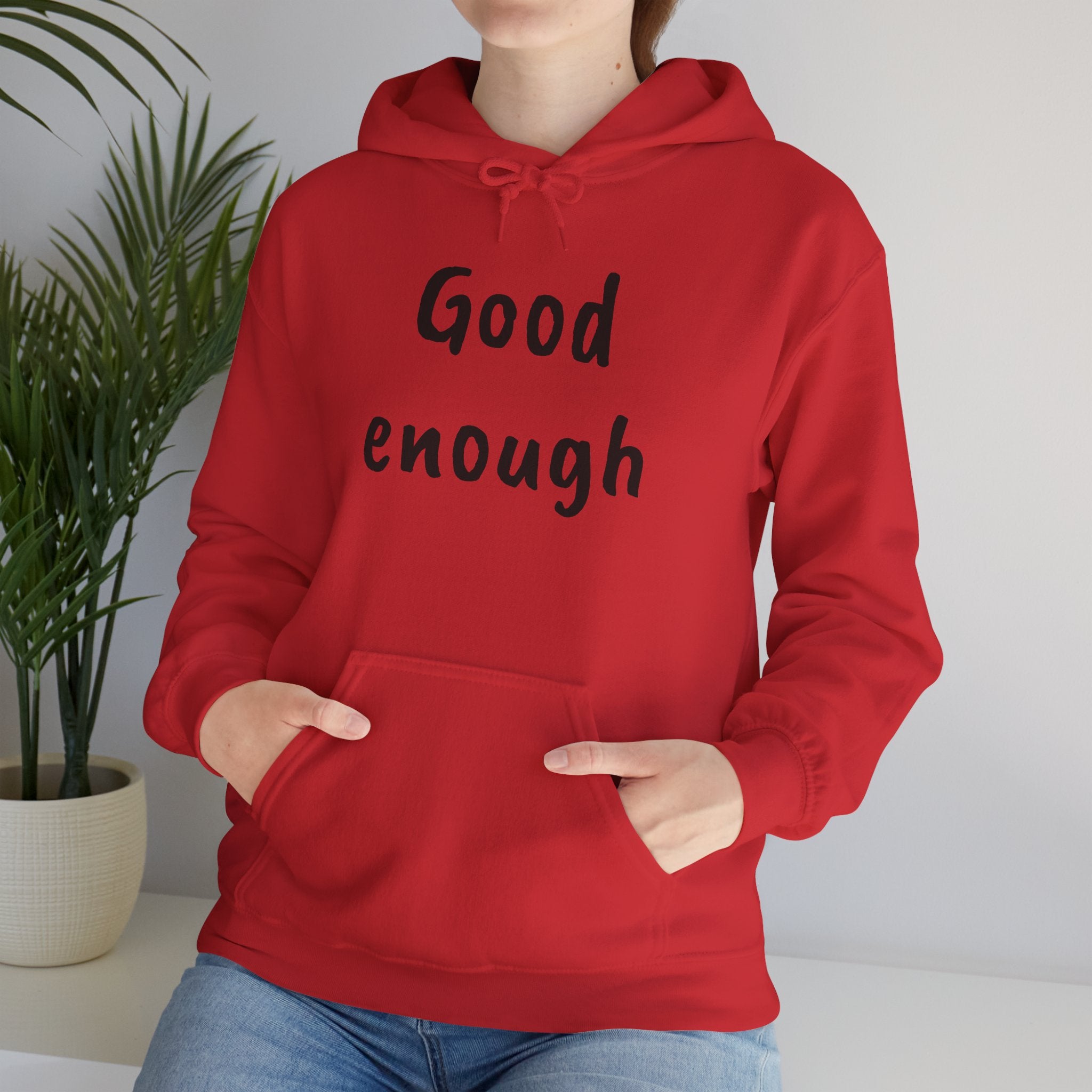 Non‑Perfectionist Motivational Hoodie — Inspirational Quote Sweatshirt