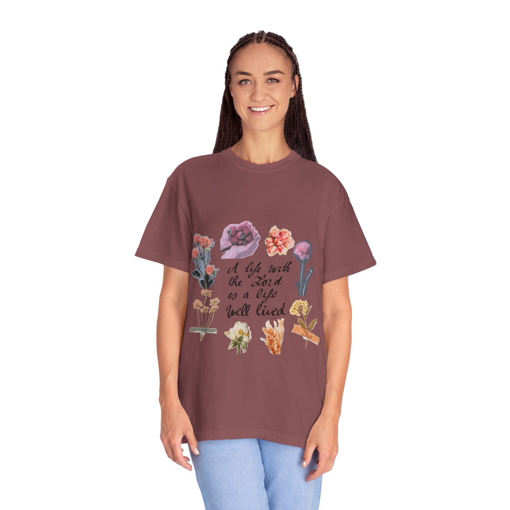 Christian Floral T-Shirt — Faith-Inspired Floral Tee