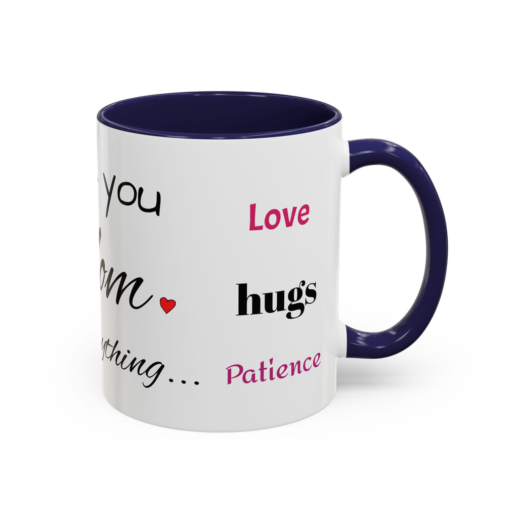 Thank You for Being My Mom - Accent Coffee Mug (11/15oz)