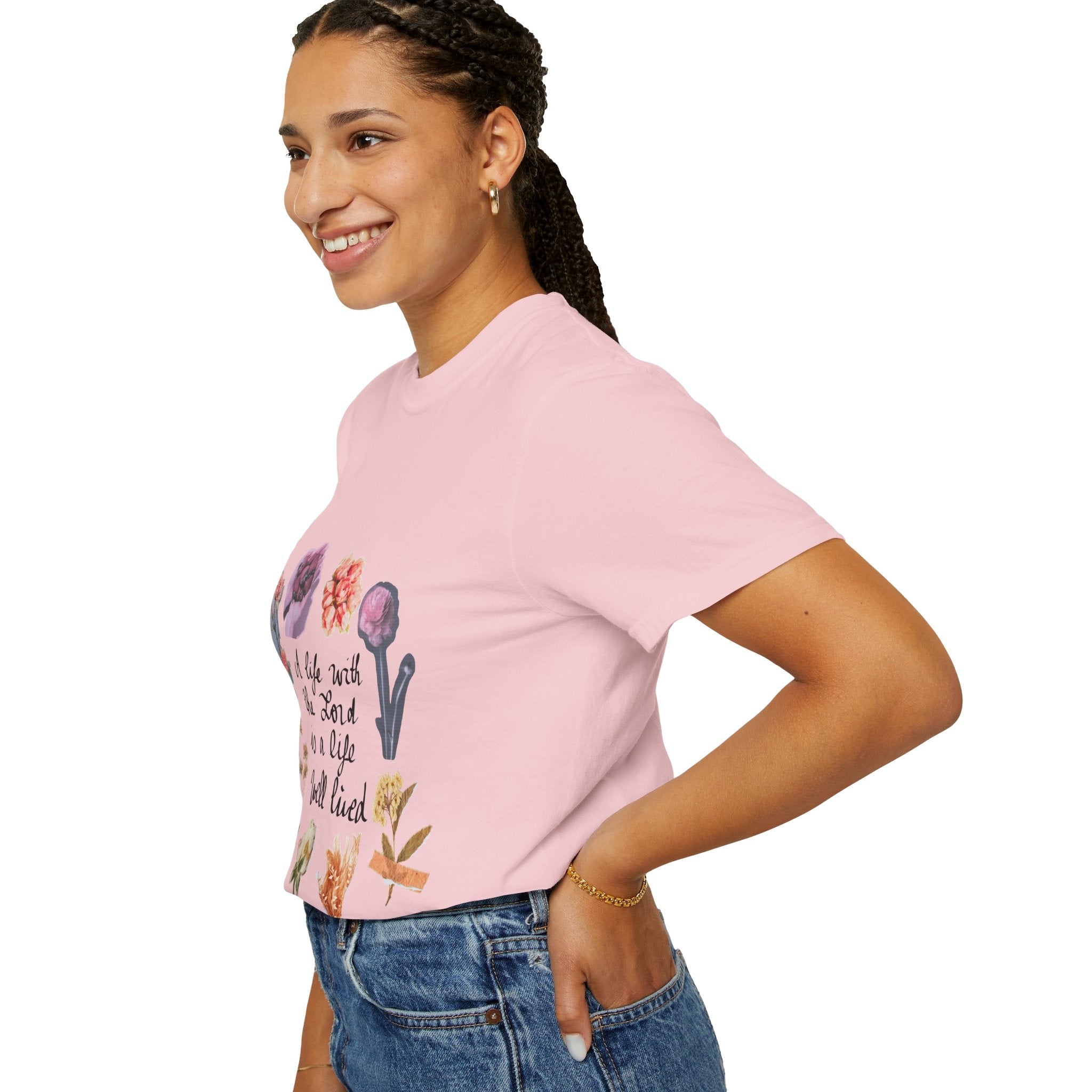Christian Floral T-Shirt — Faith-Inspired Floral Tee