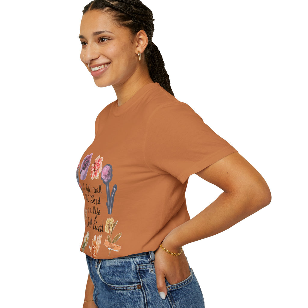 Christian Floral T-Shirt — Faith-Inspired Floral Tee