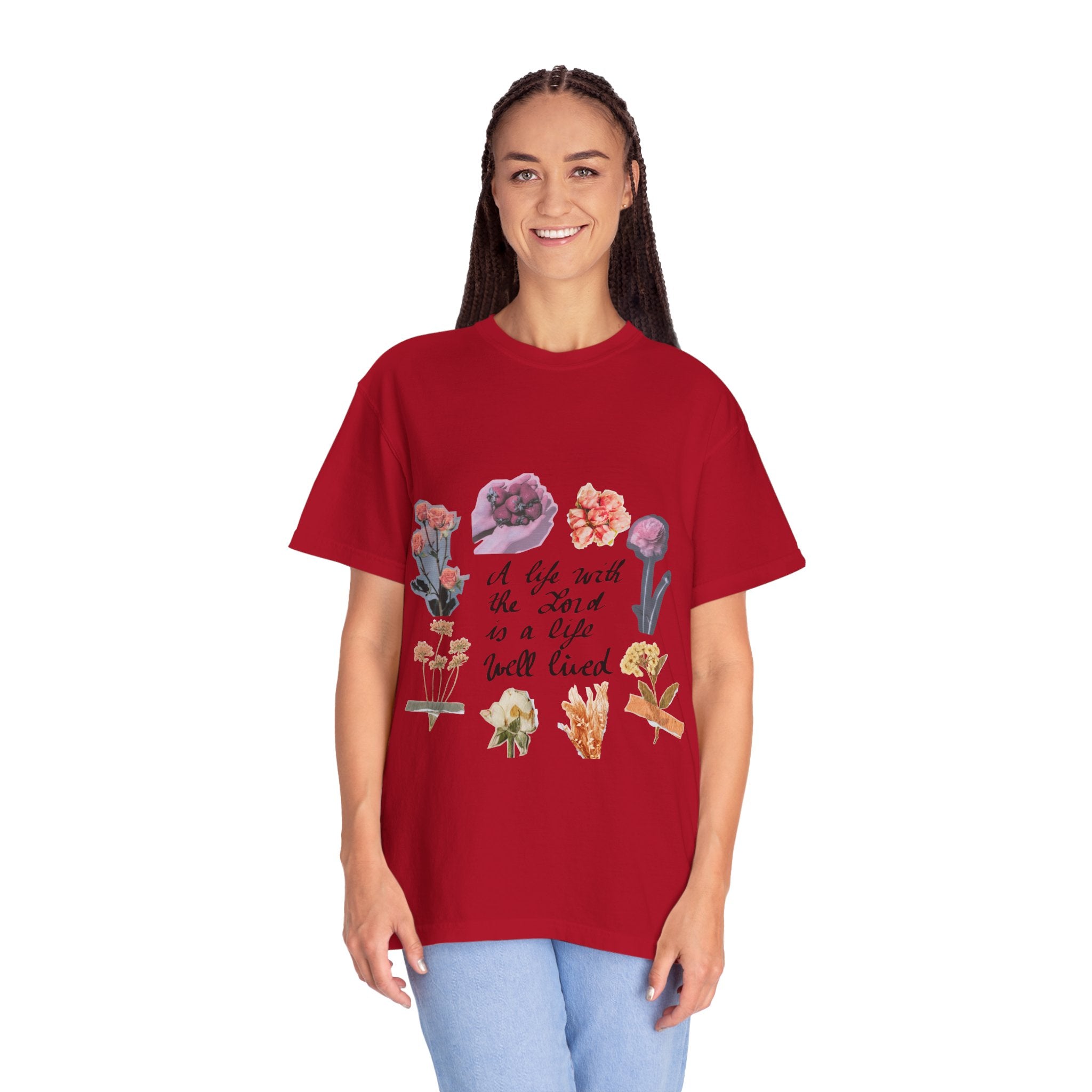 Christian Floral T-Shirt — Faith-Inspired Floral Tee