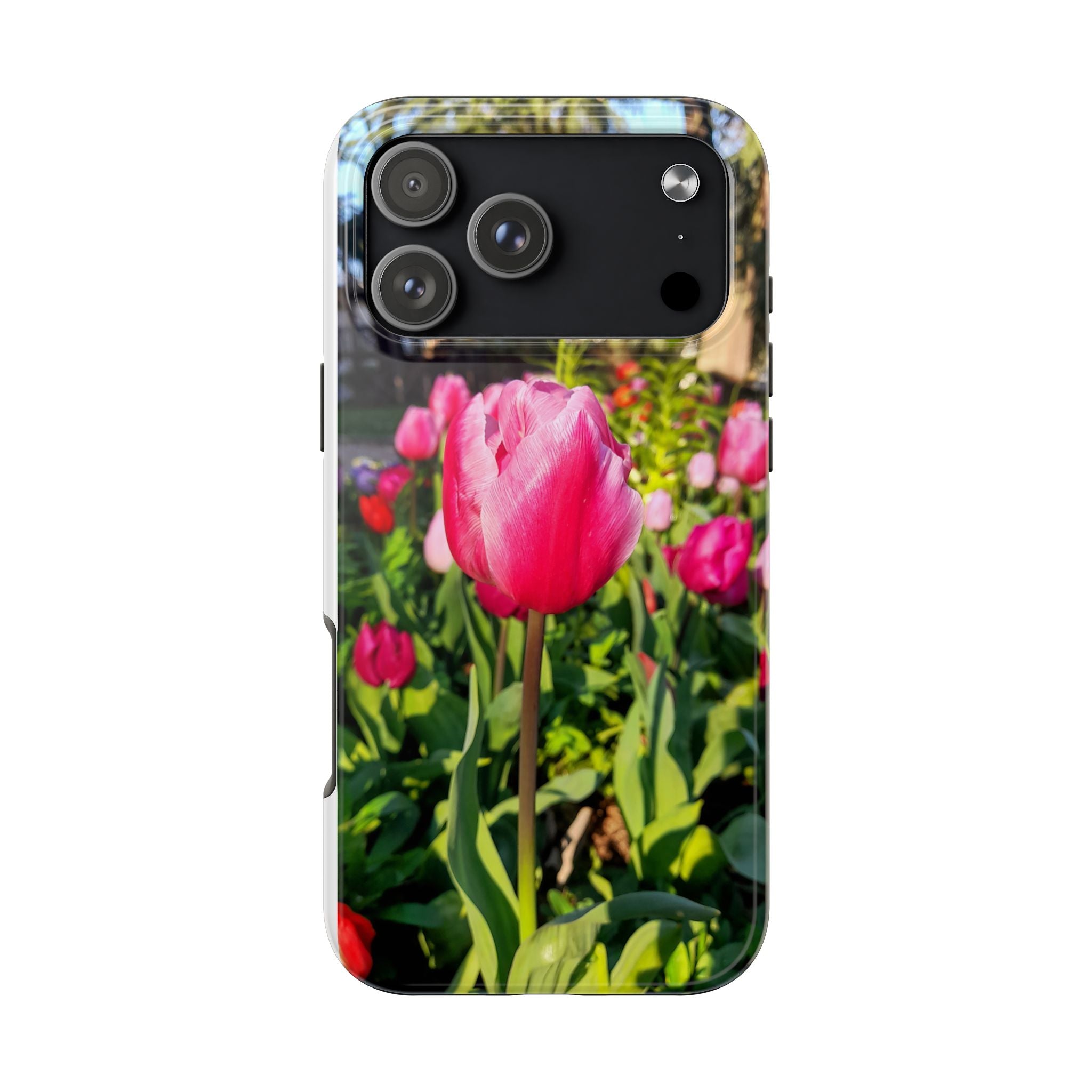 Floral Spring Tough Phone Case — Protective Phone Case with Spring Flowers