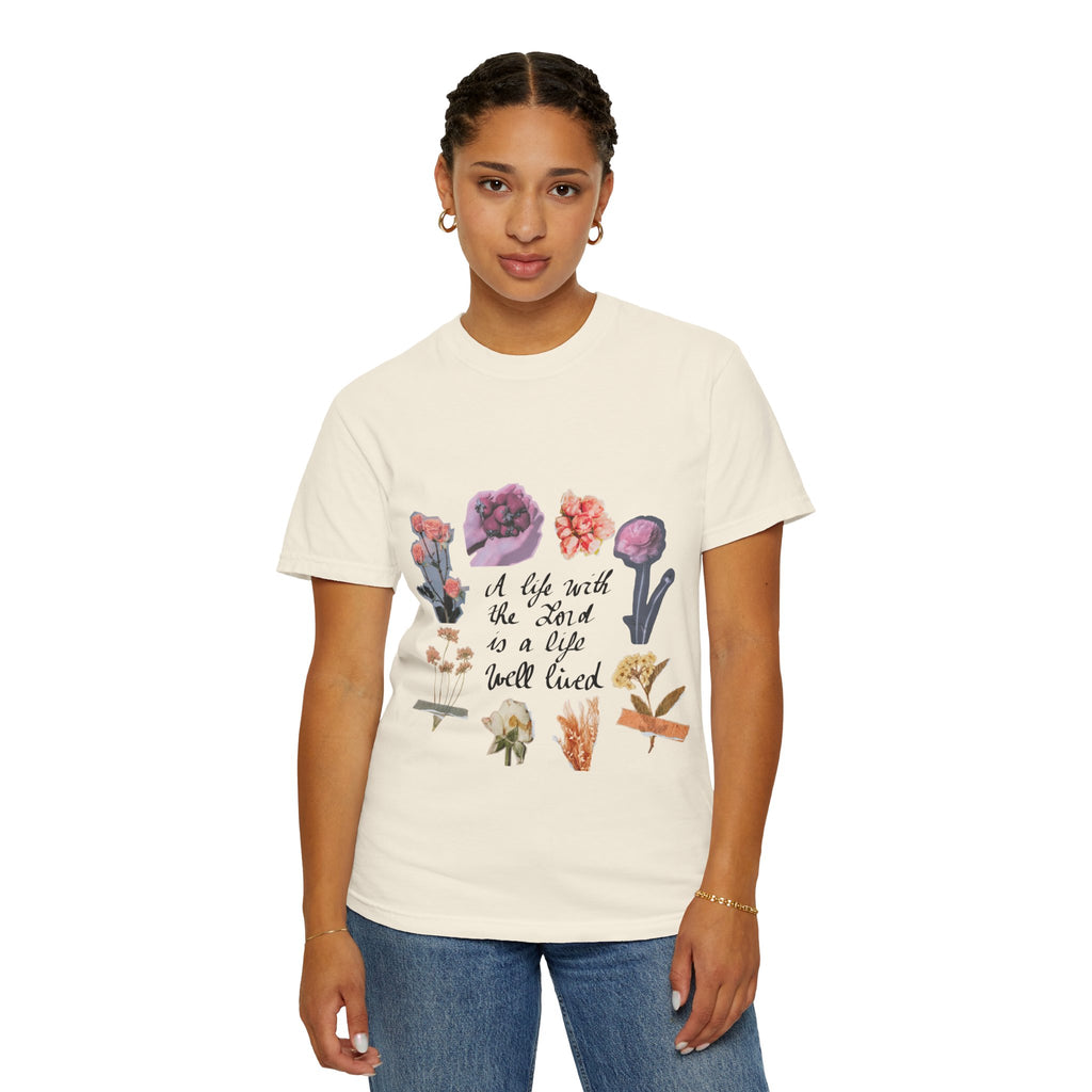 Christian Floral T-Shirt — Faith-Inspired Floral Tee
