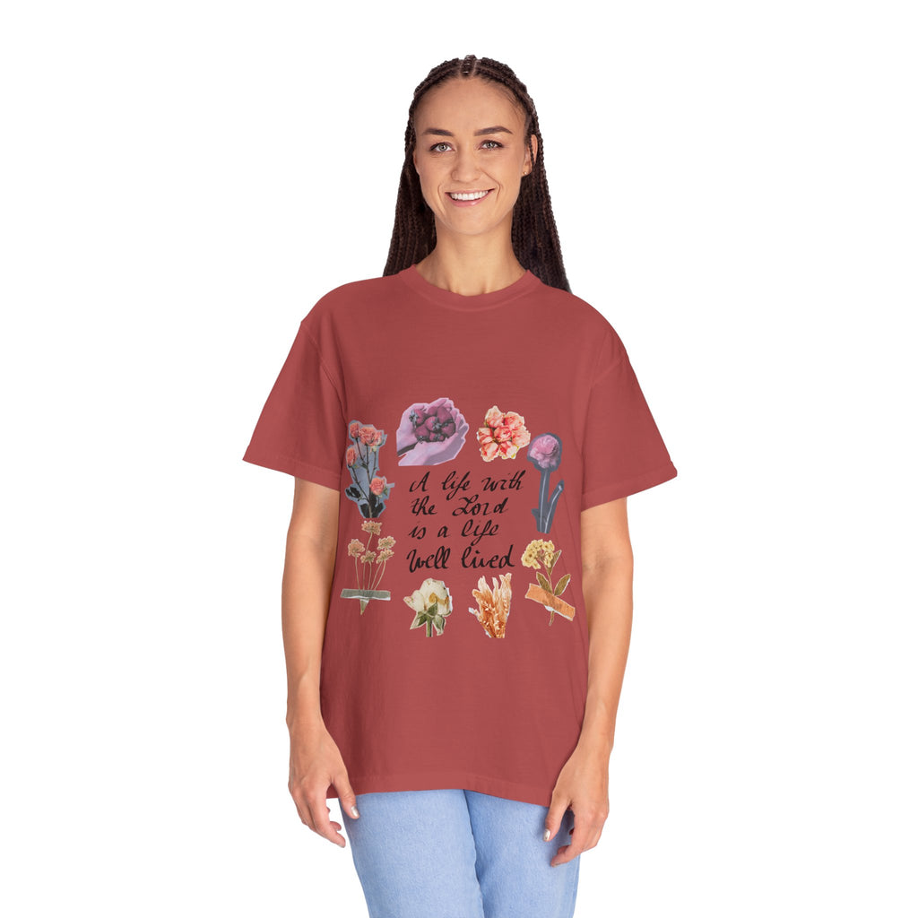 Christian Floral T-Shirt — Faith-Inspired Floral Tee
