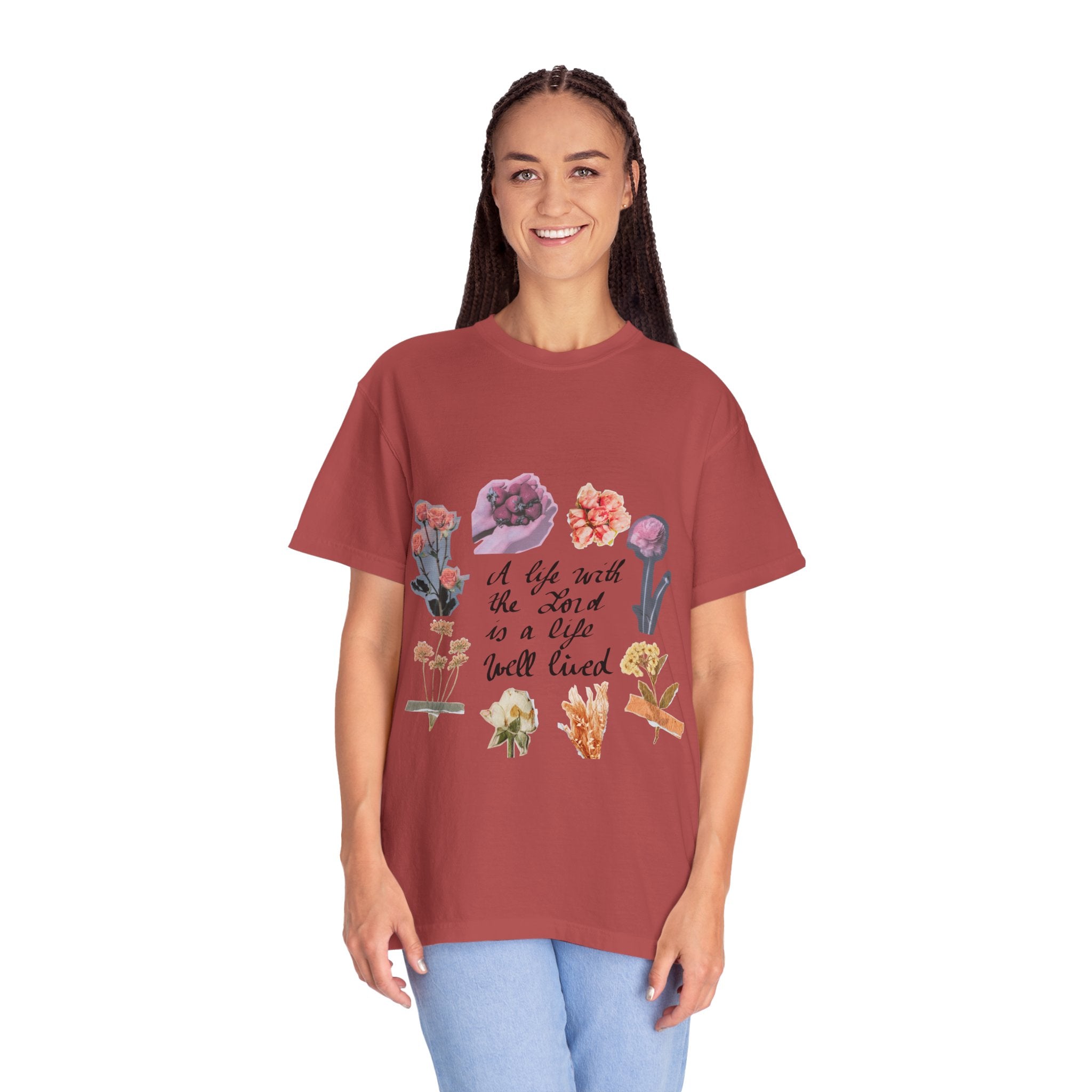 Christian Floral T-Shirt — Faith-Inspired Floral Tee