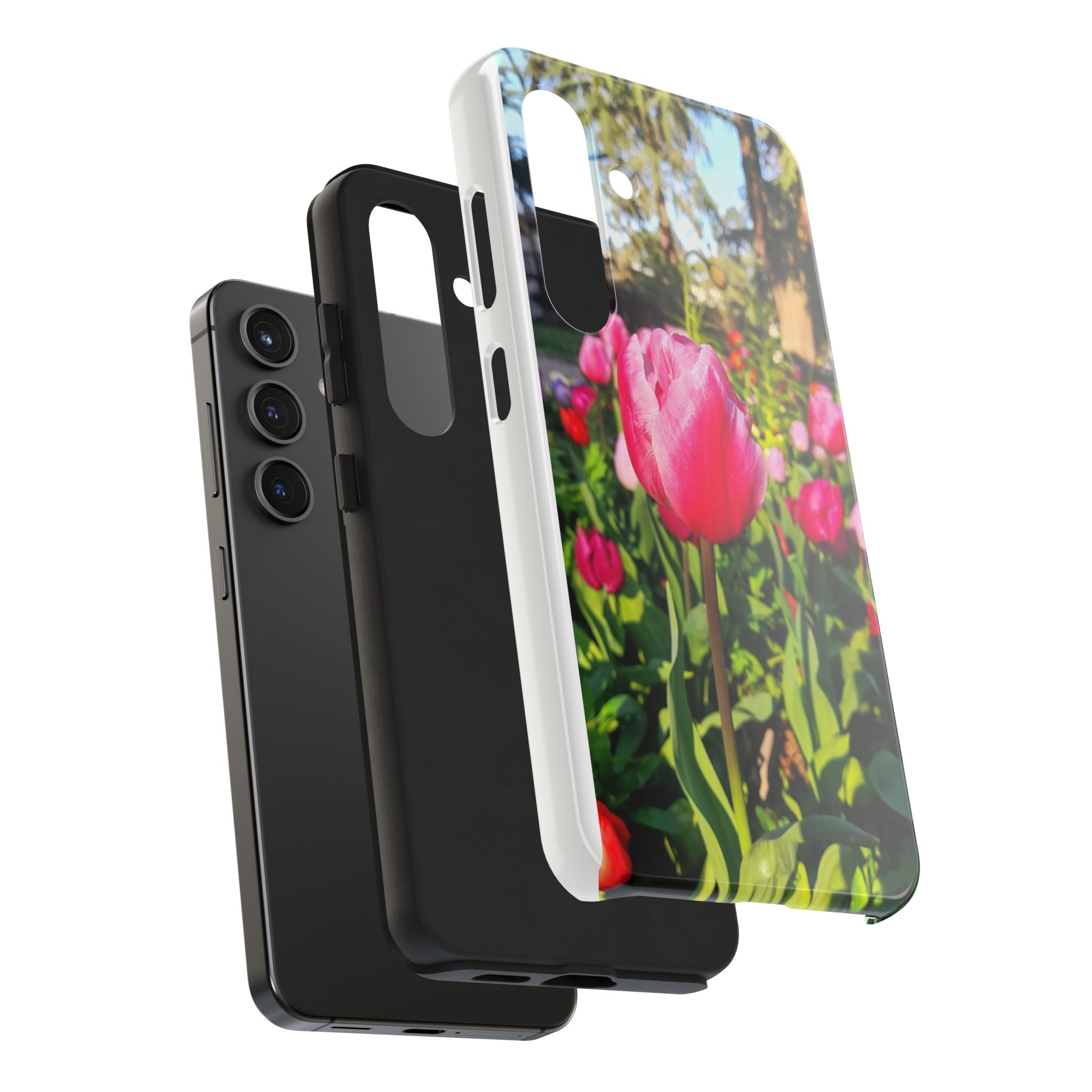 Floral Spring Tough Phone Case — Protective Phone Case with Spring Flowers