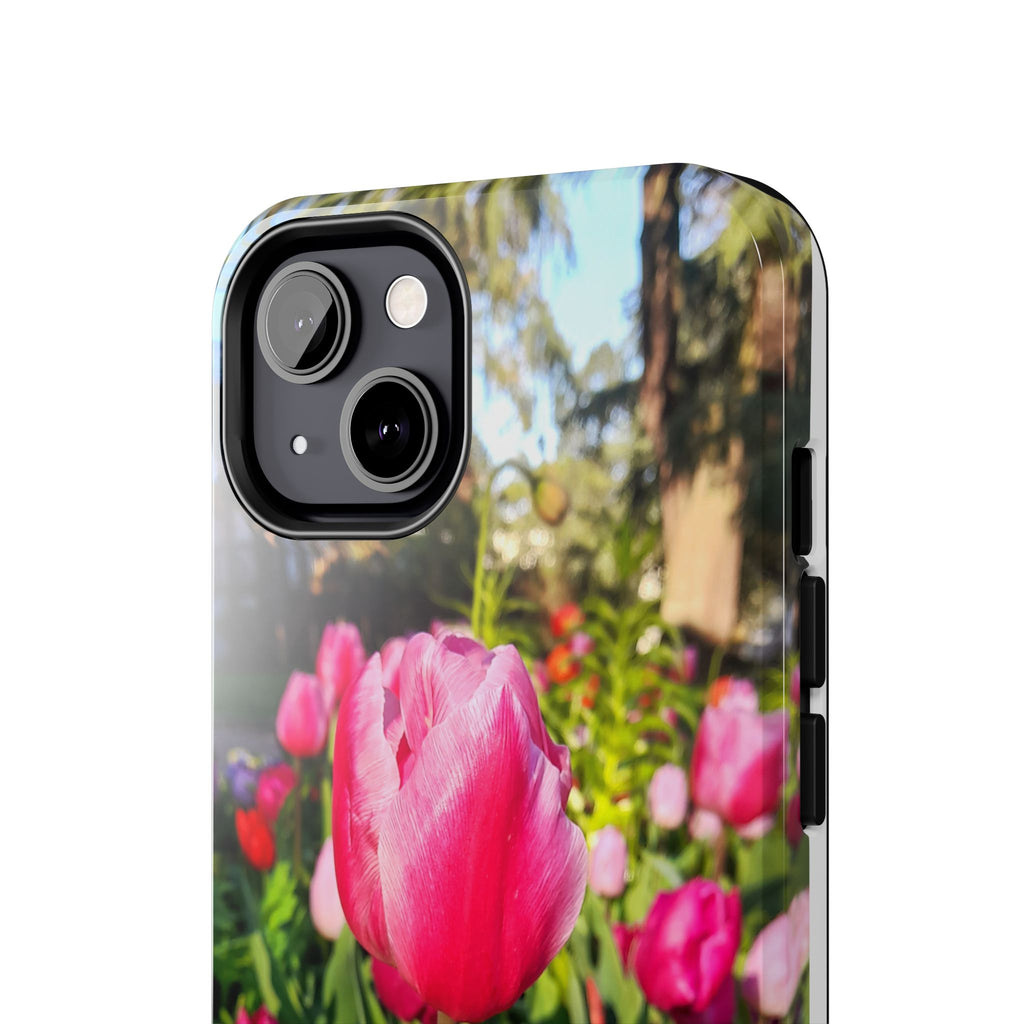 Floral Spring Tough Phone Case — Protective Phone Case with Spring Flowers