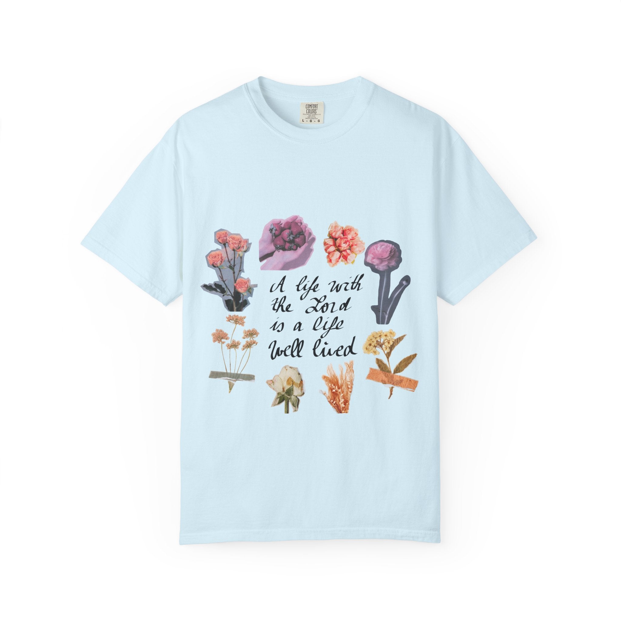 Christian Floral T-Shirt — Faith-Inspired Floral Tee