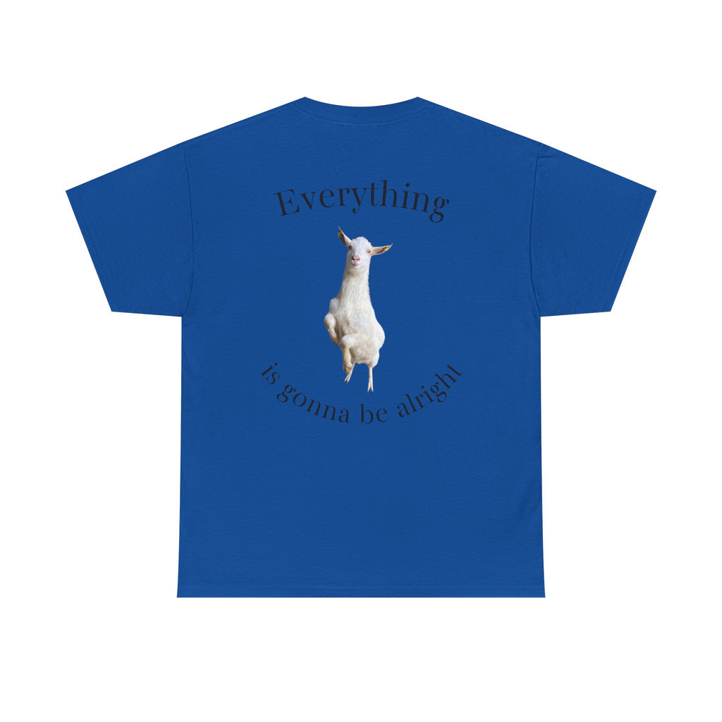 Don’t Worry Sheep Tee — "Everything is Gonna Be Alright" Relaxing Farm Animal T-Shirt