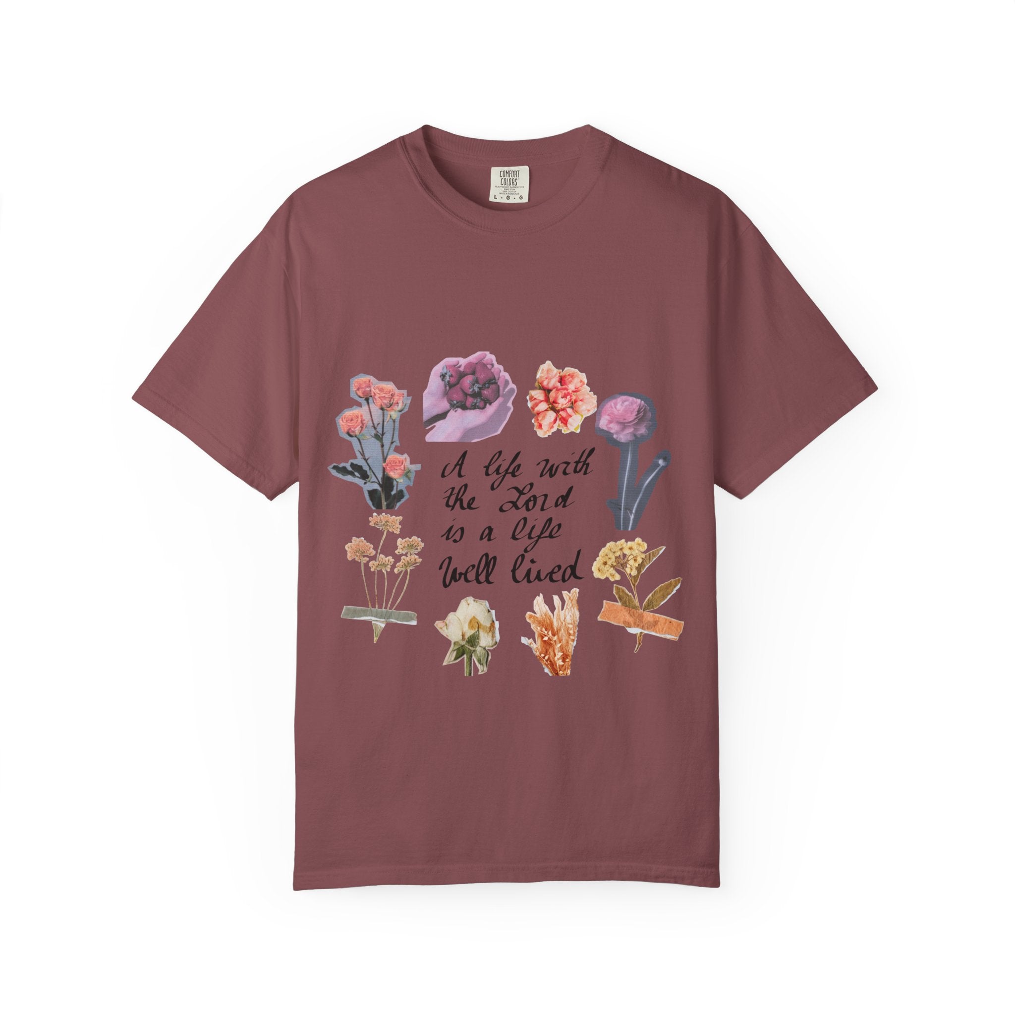 Christian Floral T-Shirt — Faith-Inspired Floral Tee
