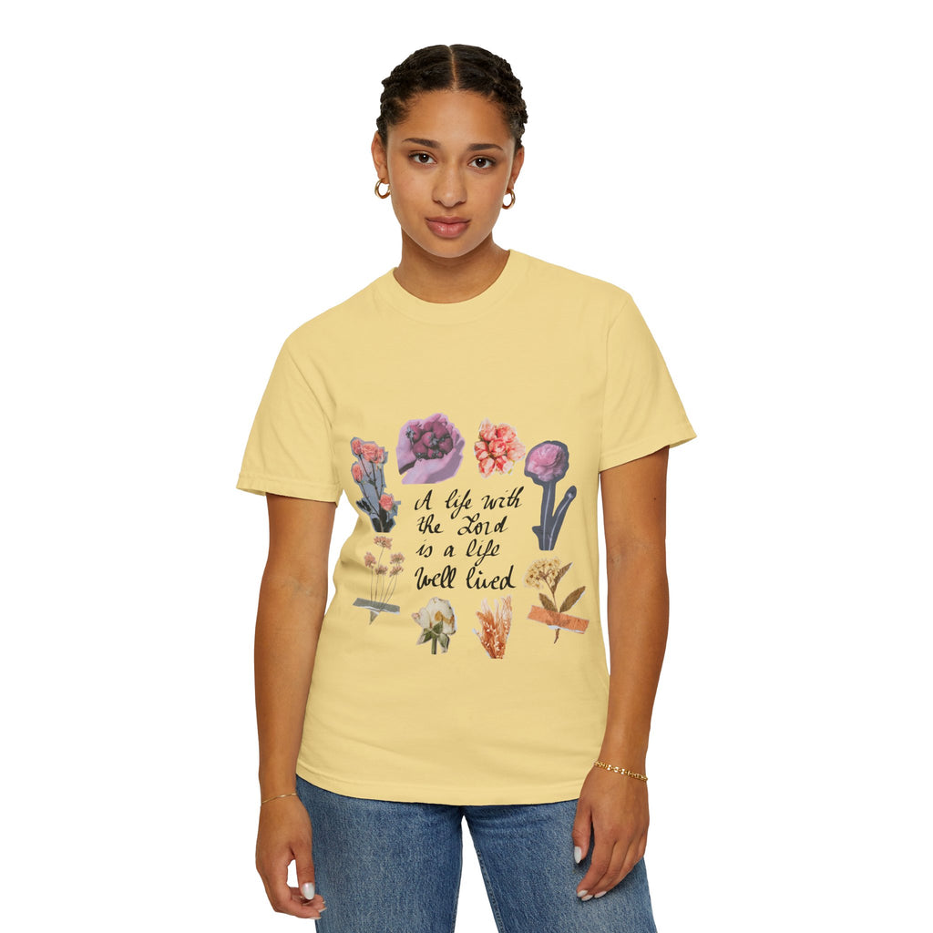 Christian Floral T-Shirt — Faith-Inspired Floral Tee