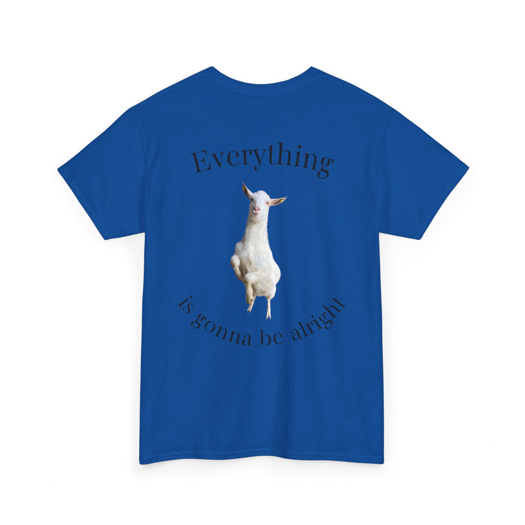 Don’t Worry Sheep Tee — "Everything is Gonna Be Alright" Relaxing Farm Animal T-Shirt