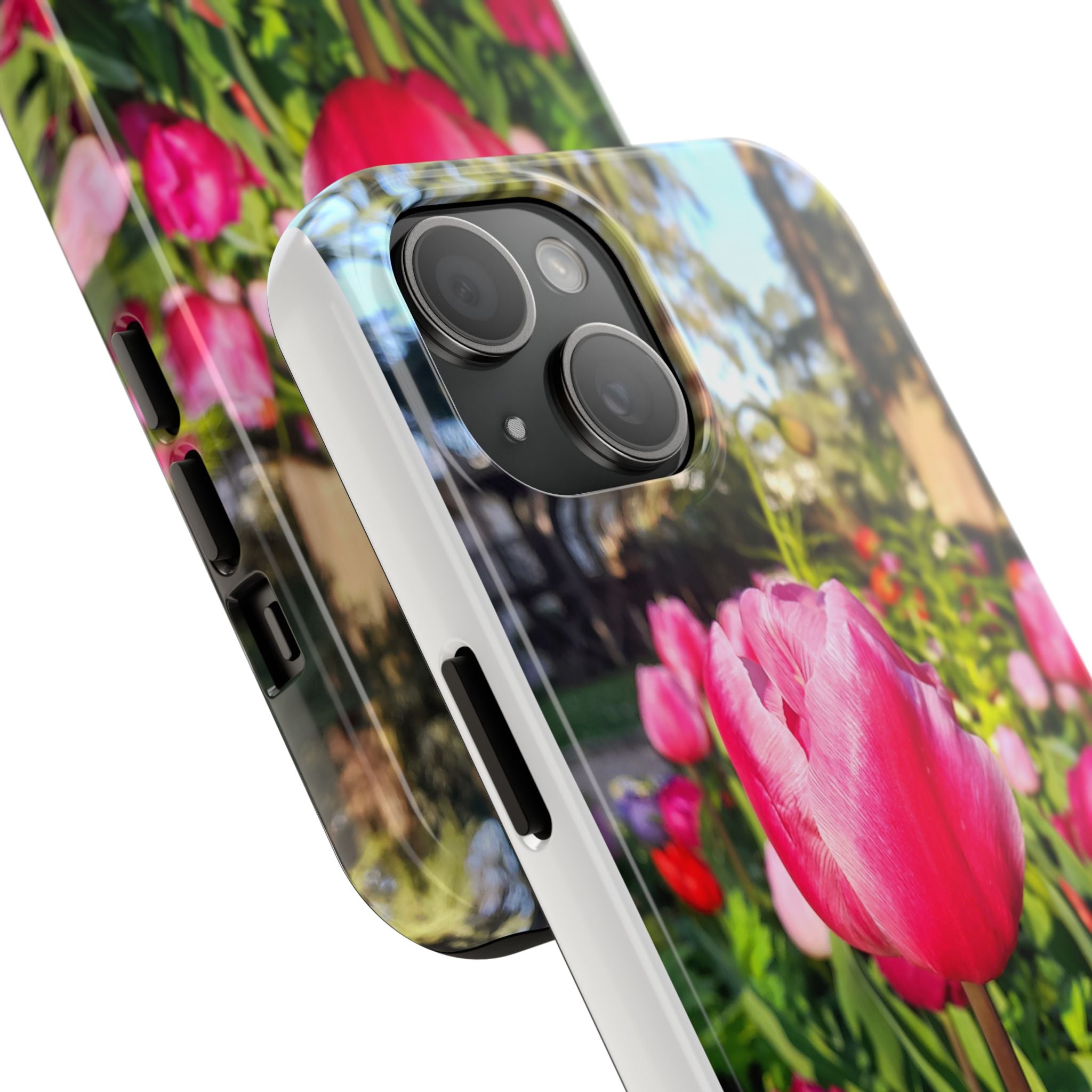 Floral Spring Tough Phone Case — Protective Phone Case with Spring Flowers