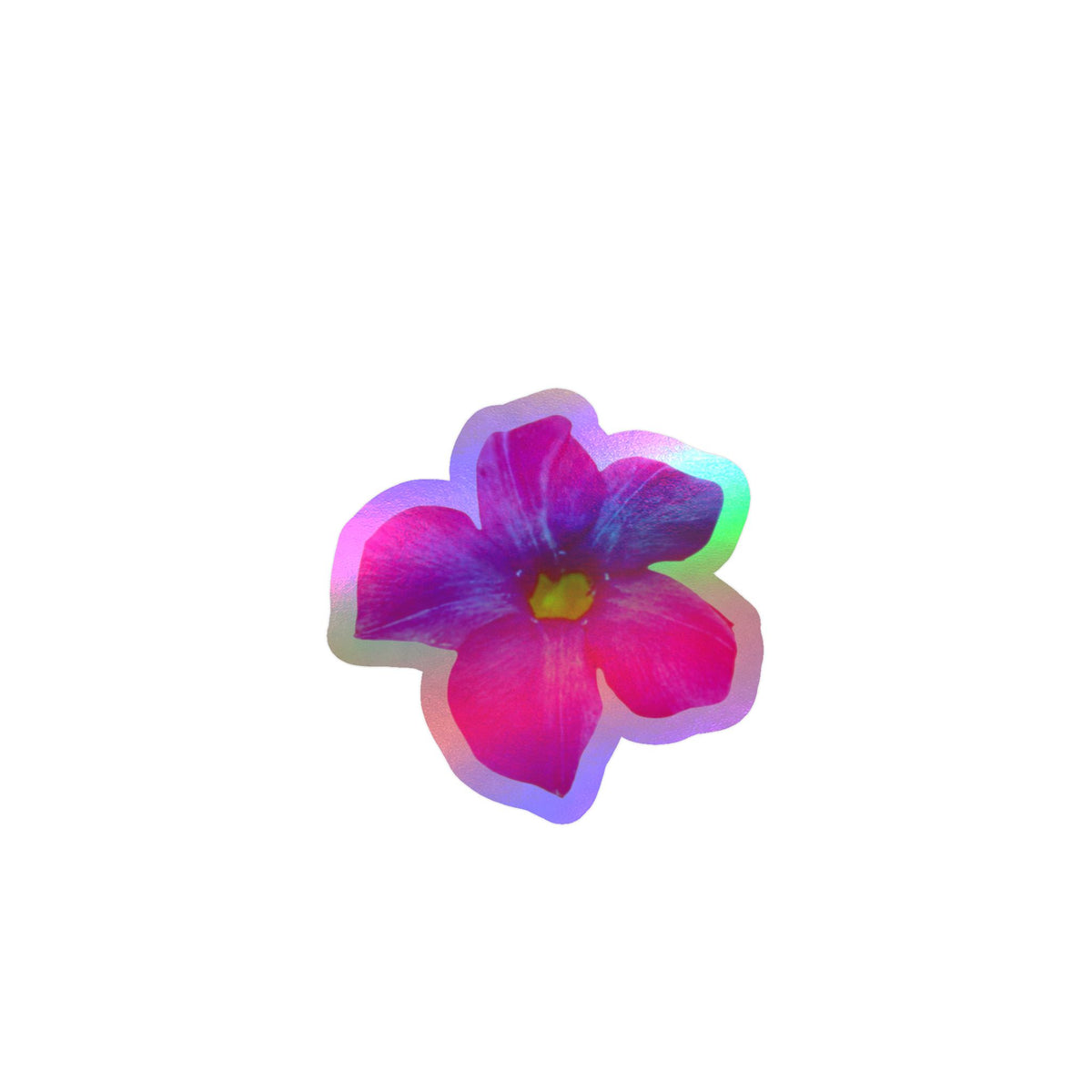 Pink Watercolor Flower Vinyl Decal