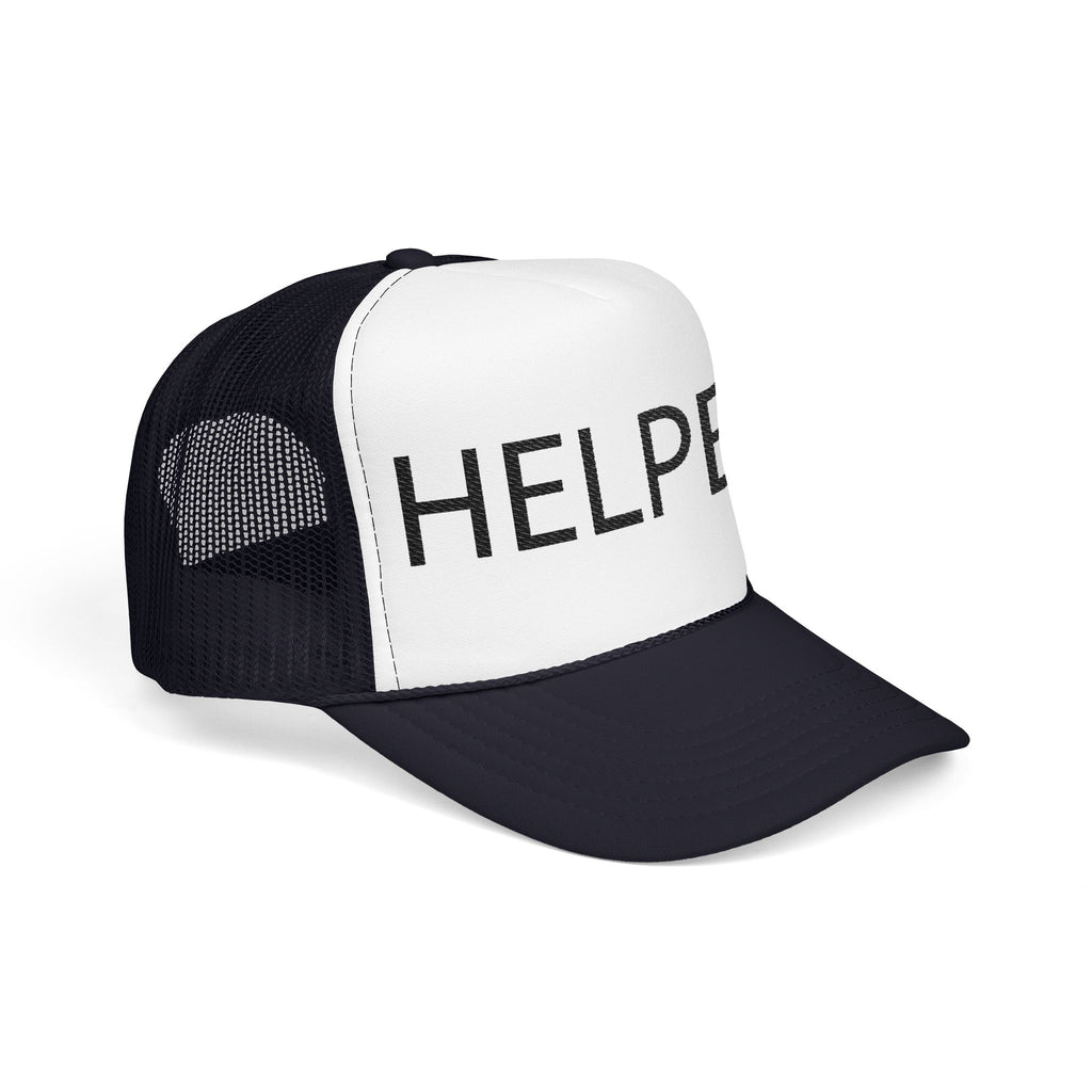 Helper Trucker Hat -Staff Identification Cap-Church Camp