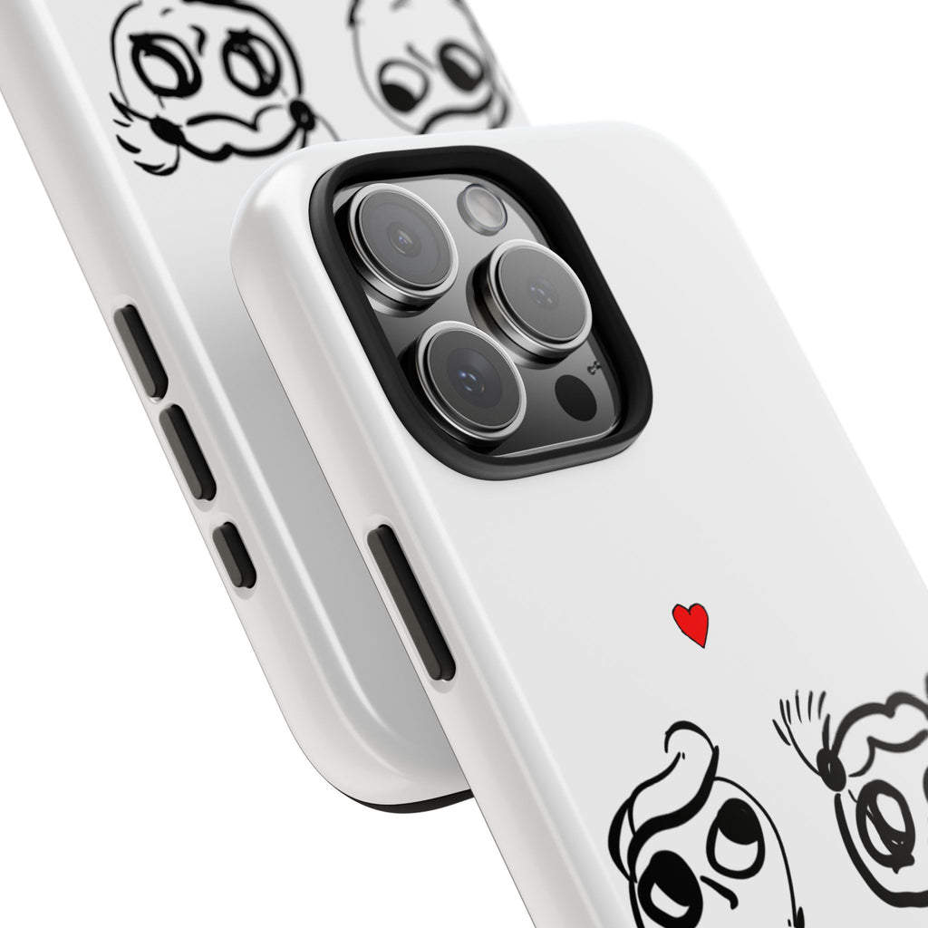 Cute Romantic Hand-Drawn Phone Case — 'Tough Phone Cases'