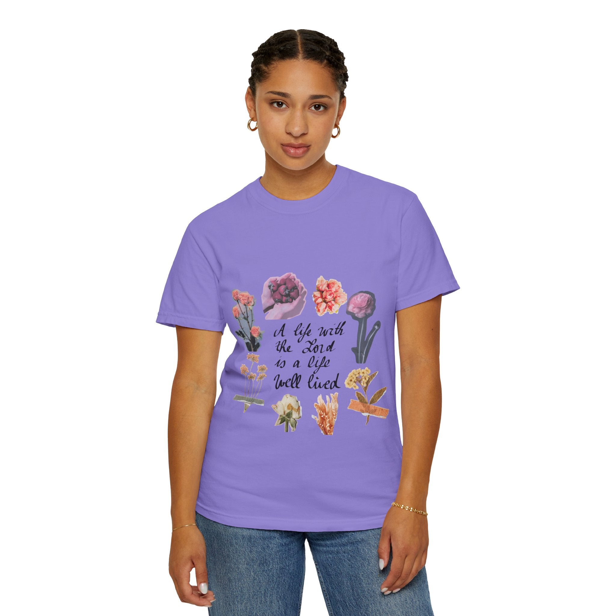 Christian Floral T-Shirt — Faith-Inspired Floral Tee