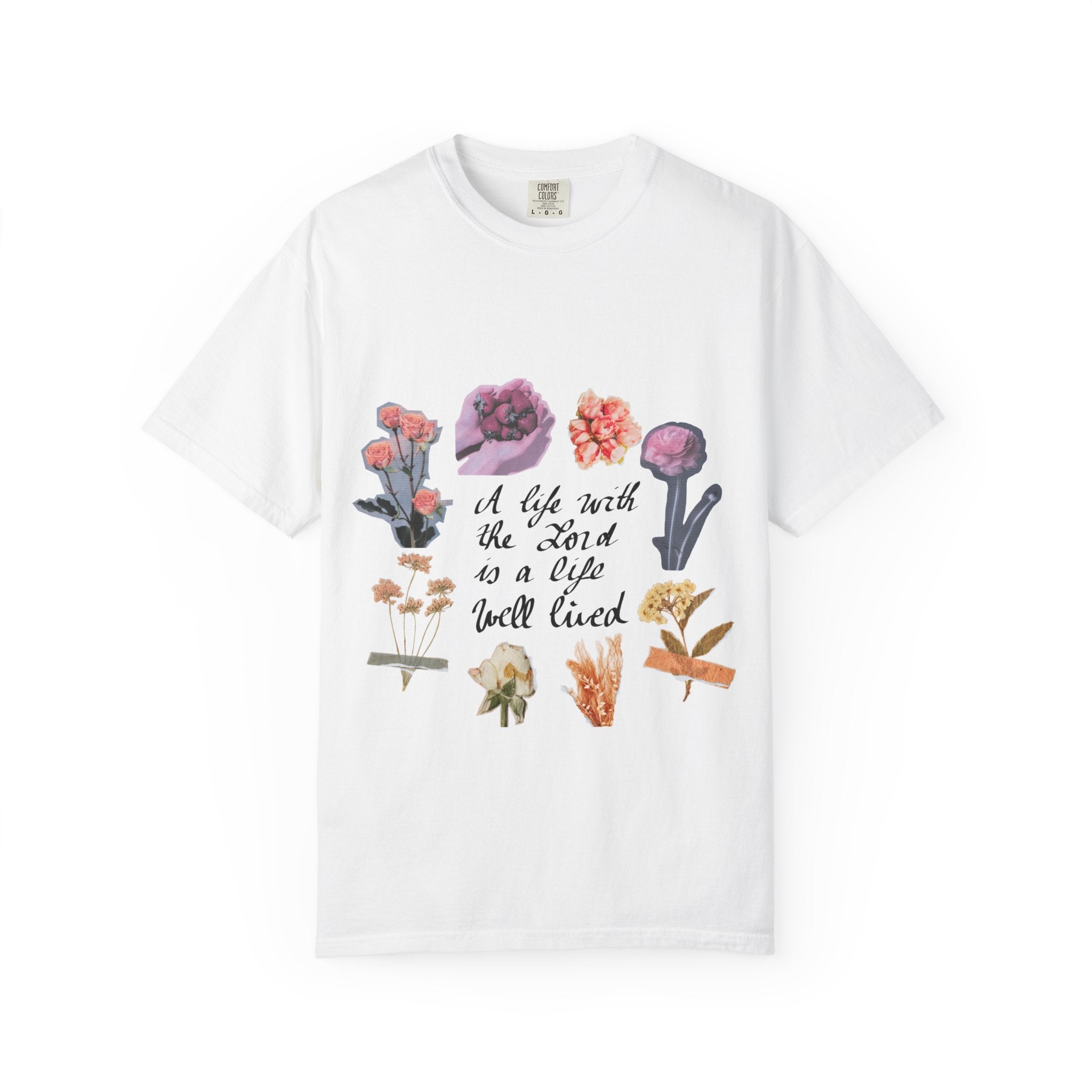 Christian Floral T-Shirt — Faith-Inspired Floral Tee