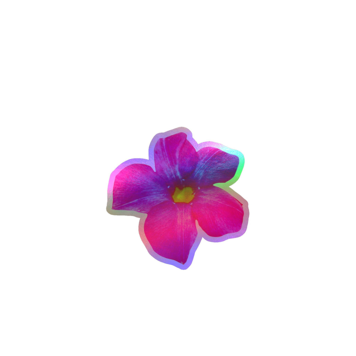 Pink Watercolor Flower Vinyl Decal