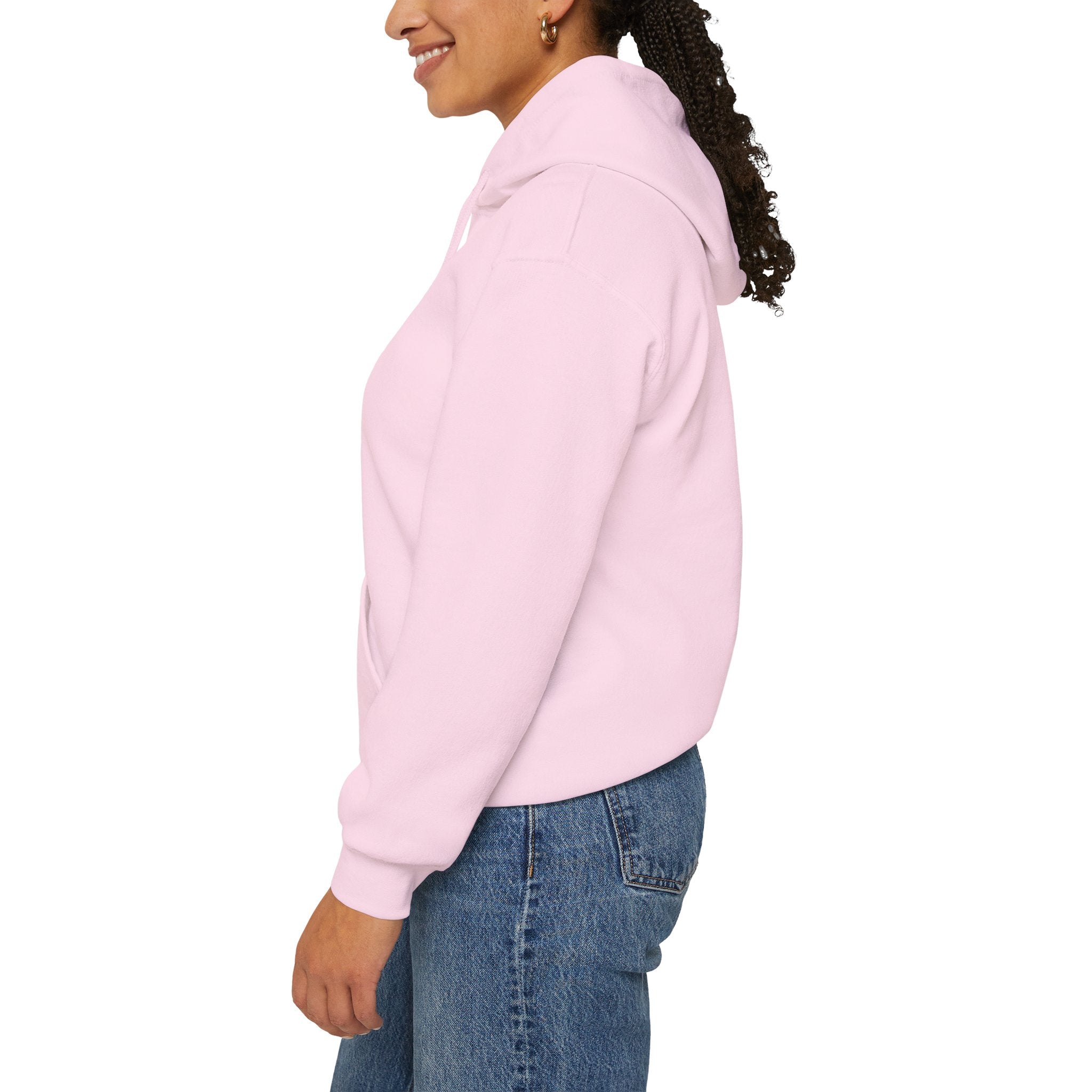 Hand-Drawn Kid Artwork Mom & Child Hoodie — Handmade Love Illustration