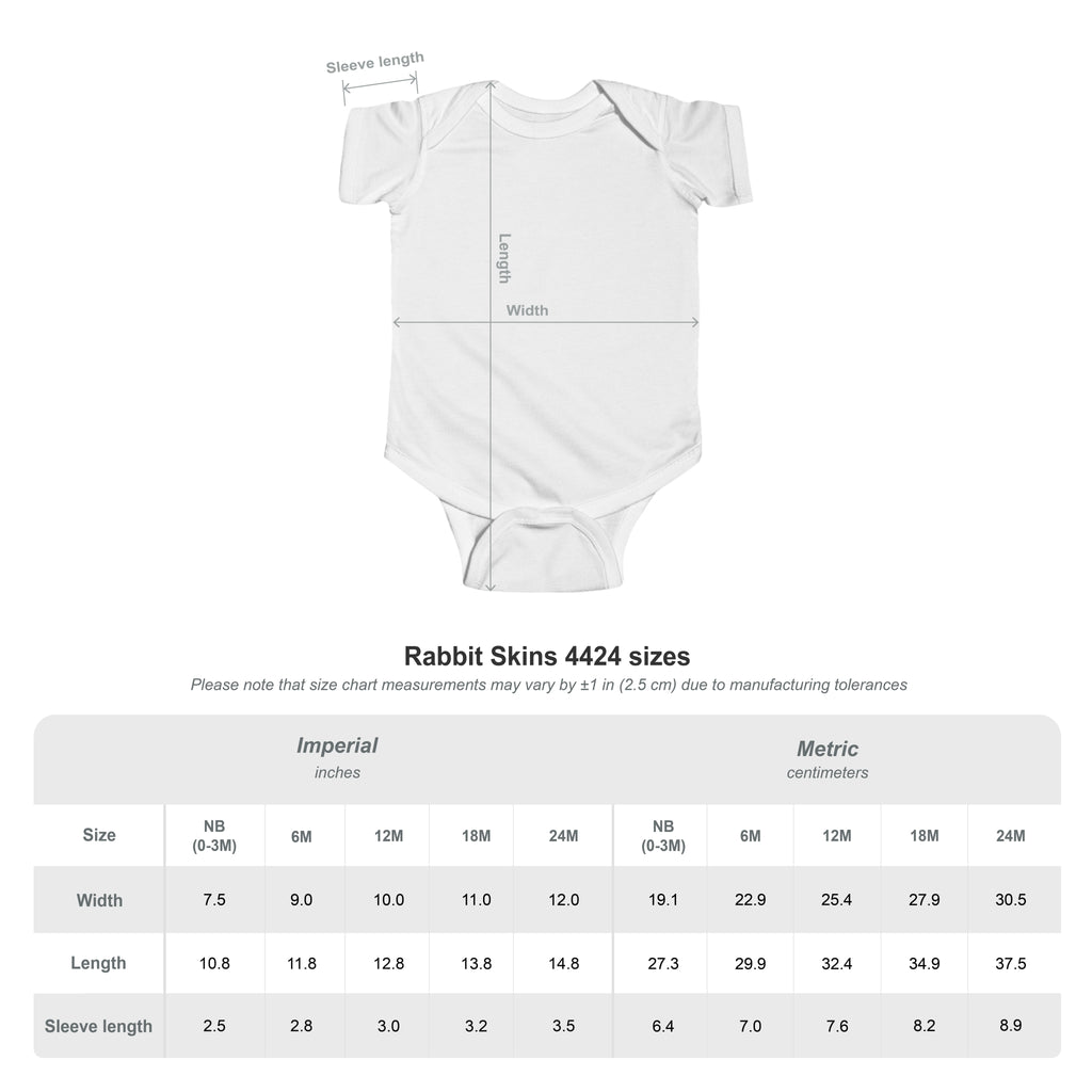 Infant Bodysuit - "Good Night, Sweet Dreams" Hand-Drawn Sleeping Heart Design