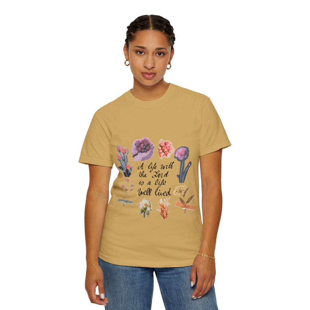 Christian Floral T-Shirt — Faith-Inspired Floral Tee
