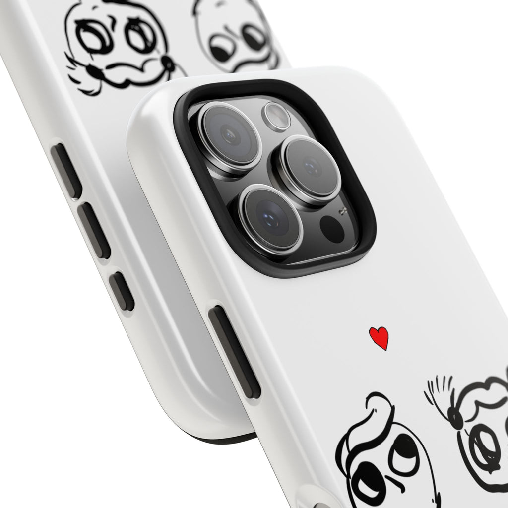Cute Romantic Hand-Drawn Phone Case — 'Tough Phone Cases'